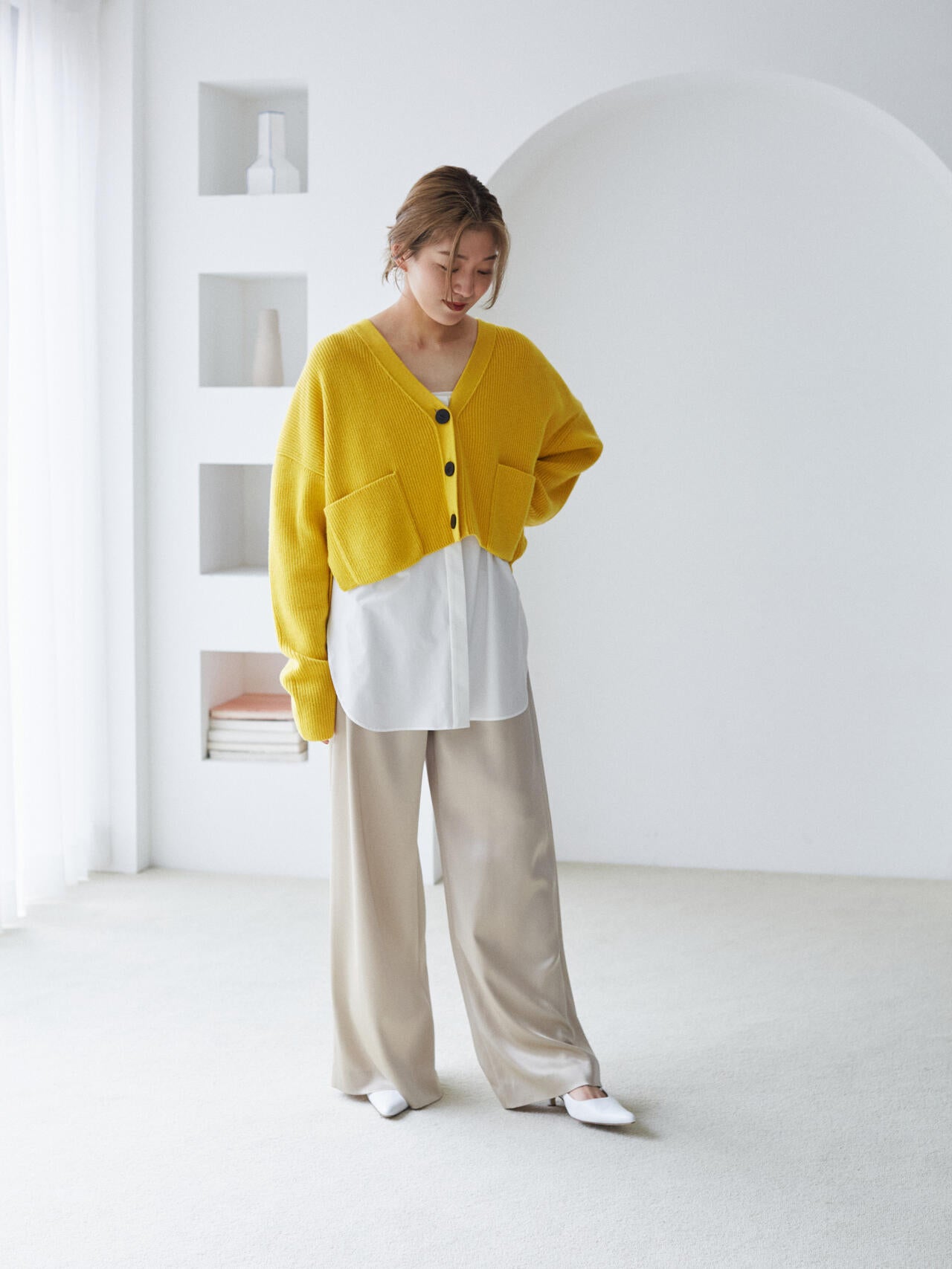 ウールコンパクトカーディガン | LE PHIL（ル フィル） ｜【公式