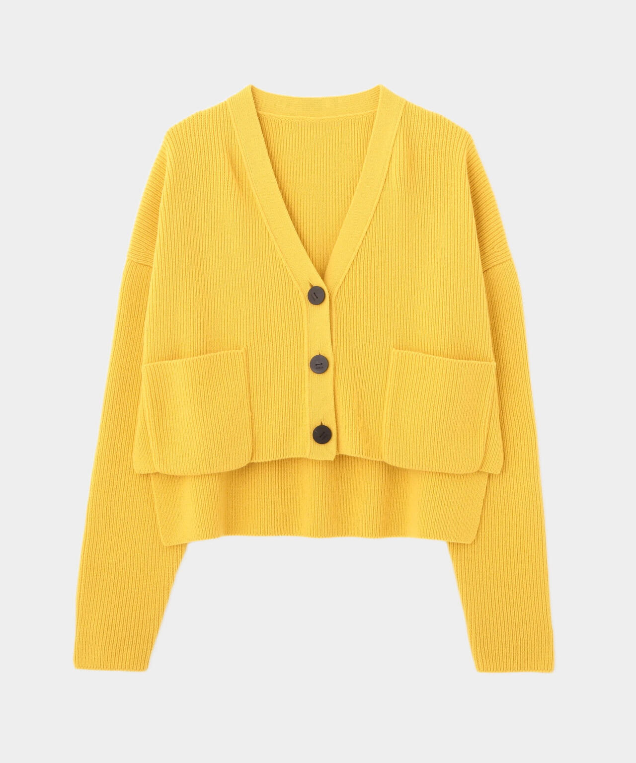 ウールコンパクトカーディガン