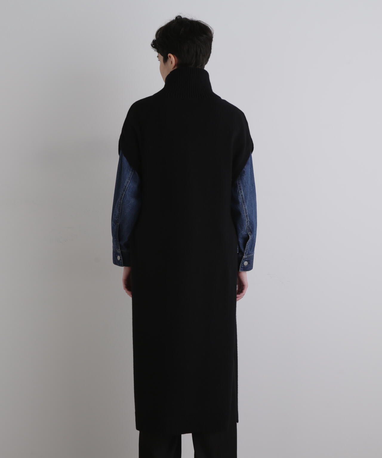 ウールミドルゲージロングジレ | LE PHIL（ル フィル） ｜【公式】通販