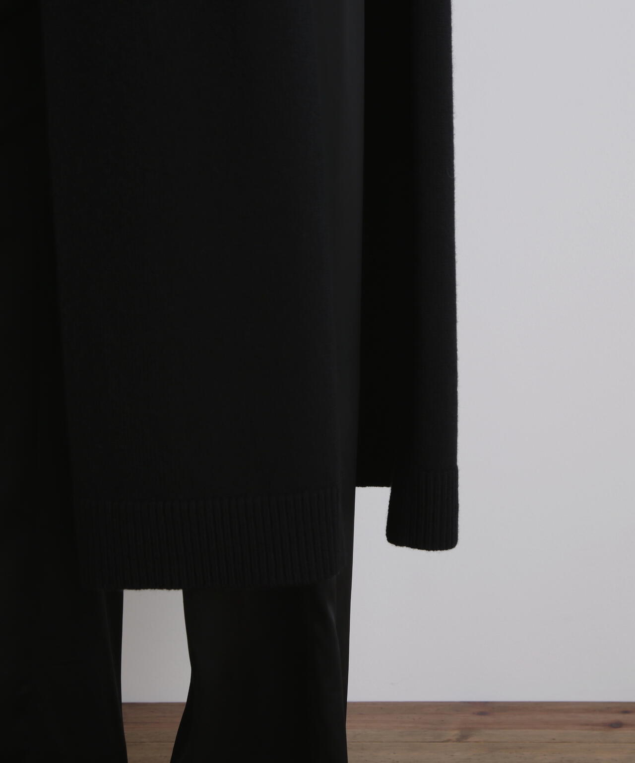 美品 Le PHILルフィル　ミラノリブジレ　黒 ルフィル ミラノリブジレ 534-2170414 ベスト F ブラック ITGJS7RYQ7EO