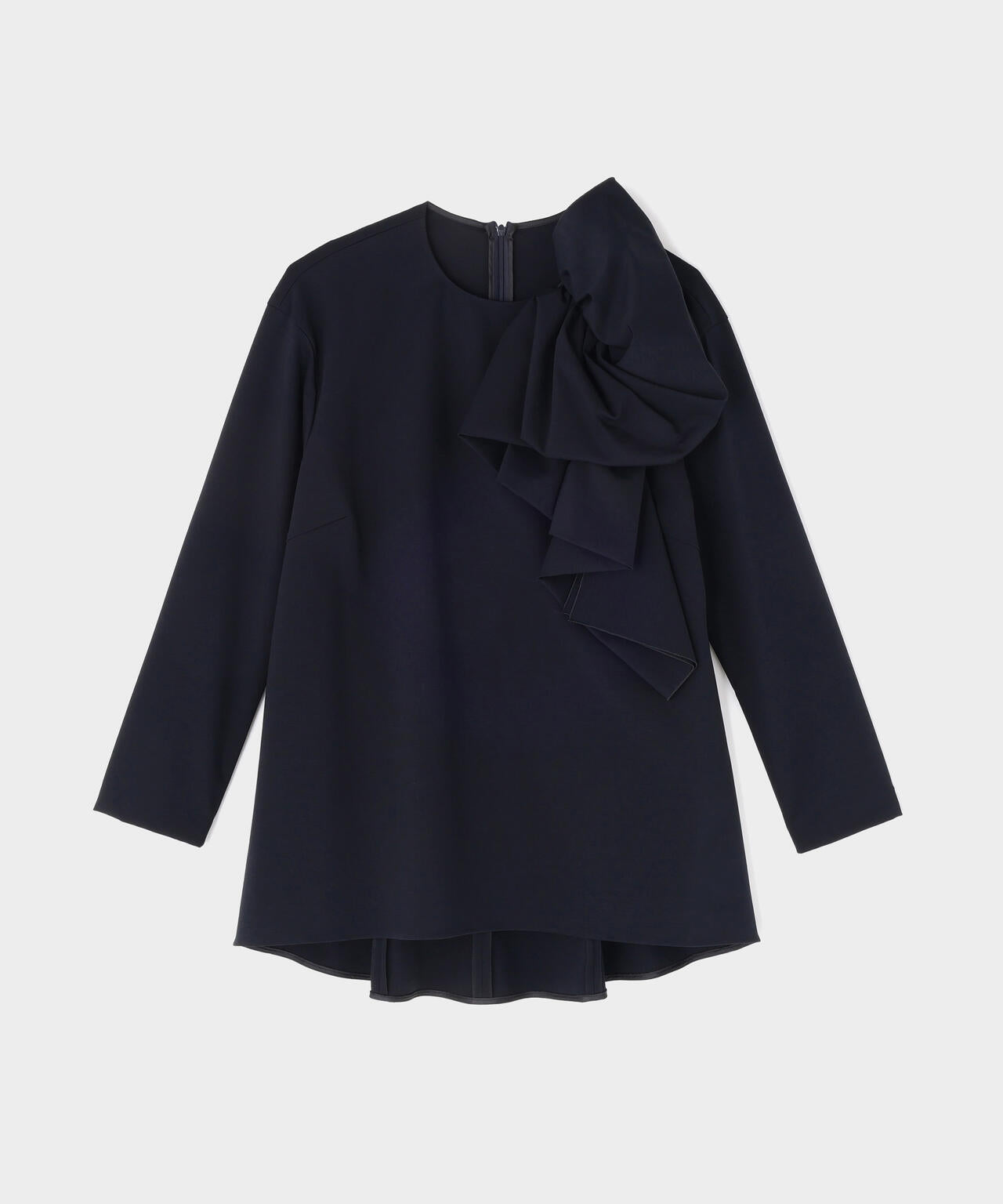 ハイストポンチリボンモチーブラウス