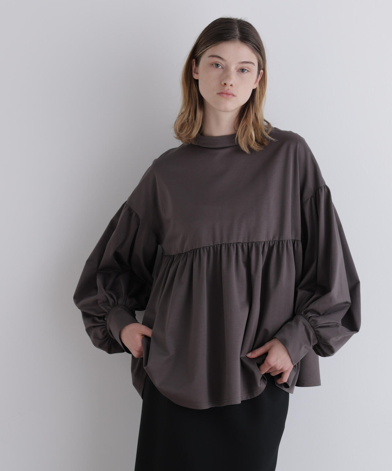 シルキーモクロディブラウス | LE PHIL（ル フィル） ｜【公式】通販