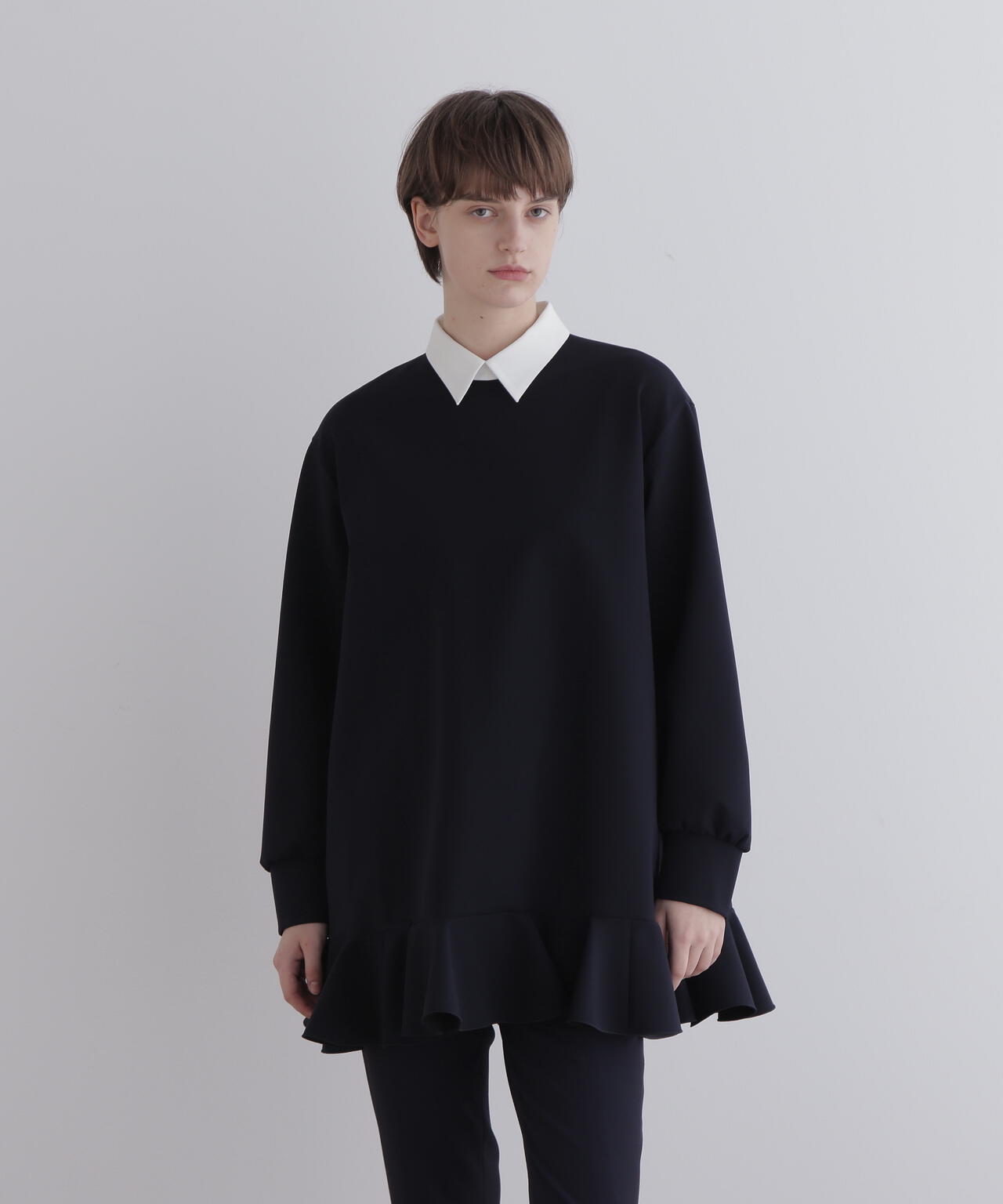 襟付きフリルブラウス | LE PHIL（ル フィル） ｜【公式】通販mix