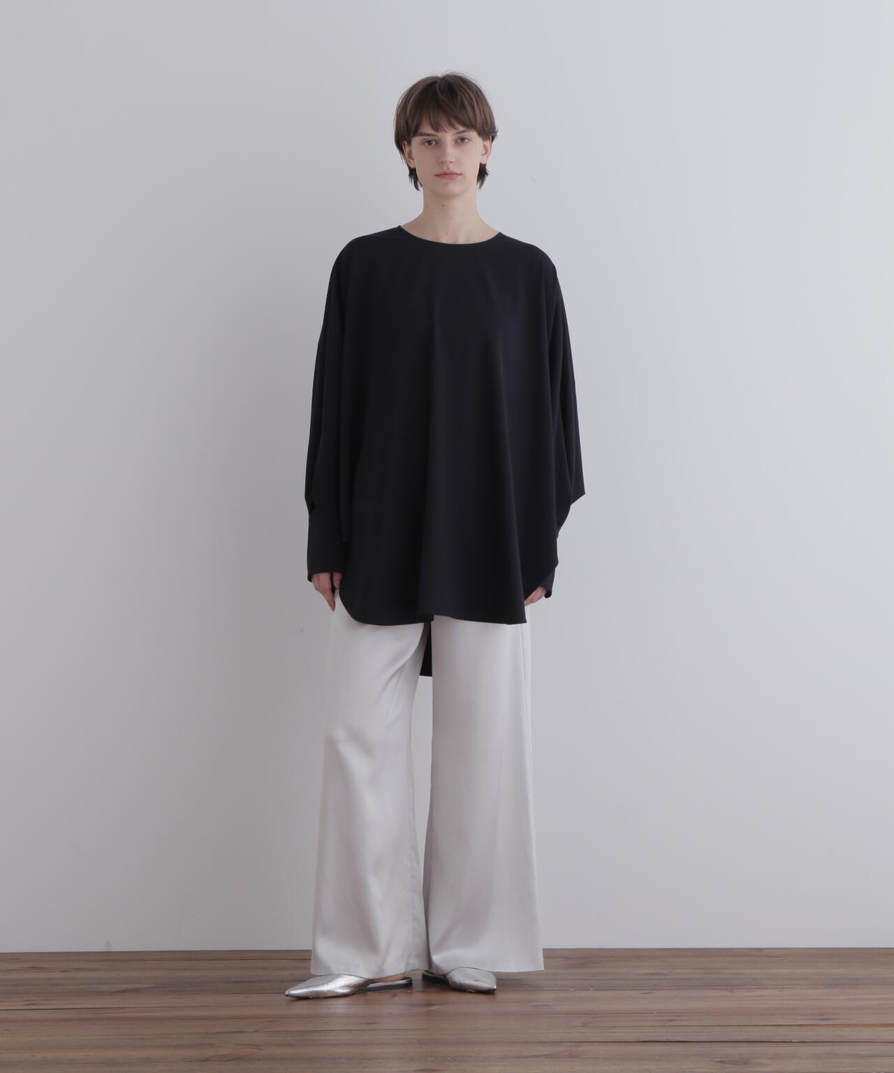 ストレッチオックスロングカフスブラウス | LE PHIL（ル フィル