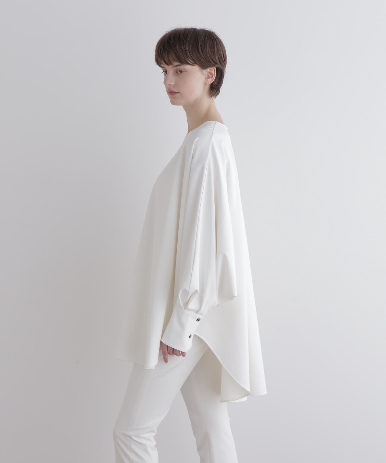 ストレッチオックスロングカフスブラウス | LE PHIL（ル フィル