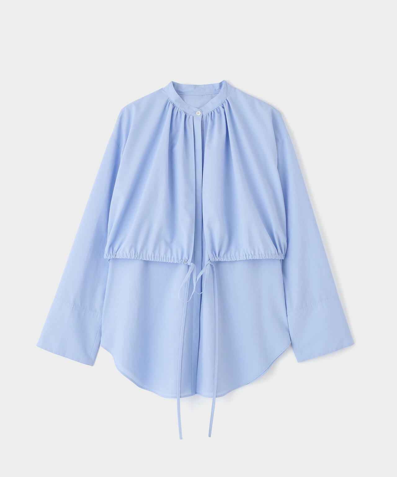 ケープカフスブラウス