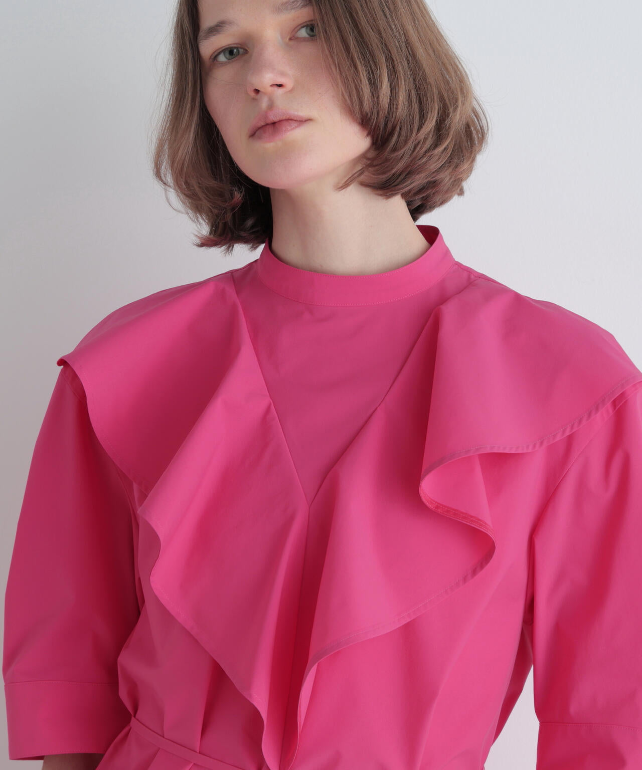 SOLOTEXブロードラッフルブラウス | LE PHIL（ル フィル） ｜【公式