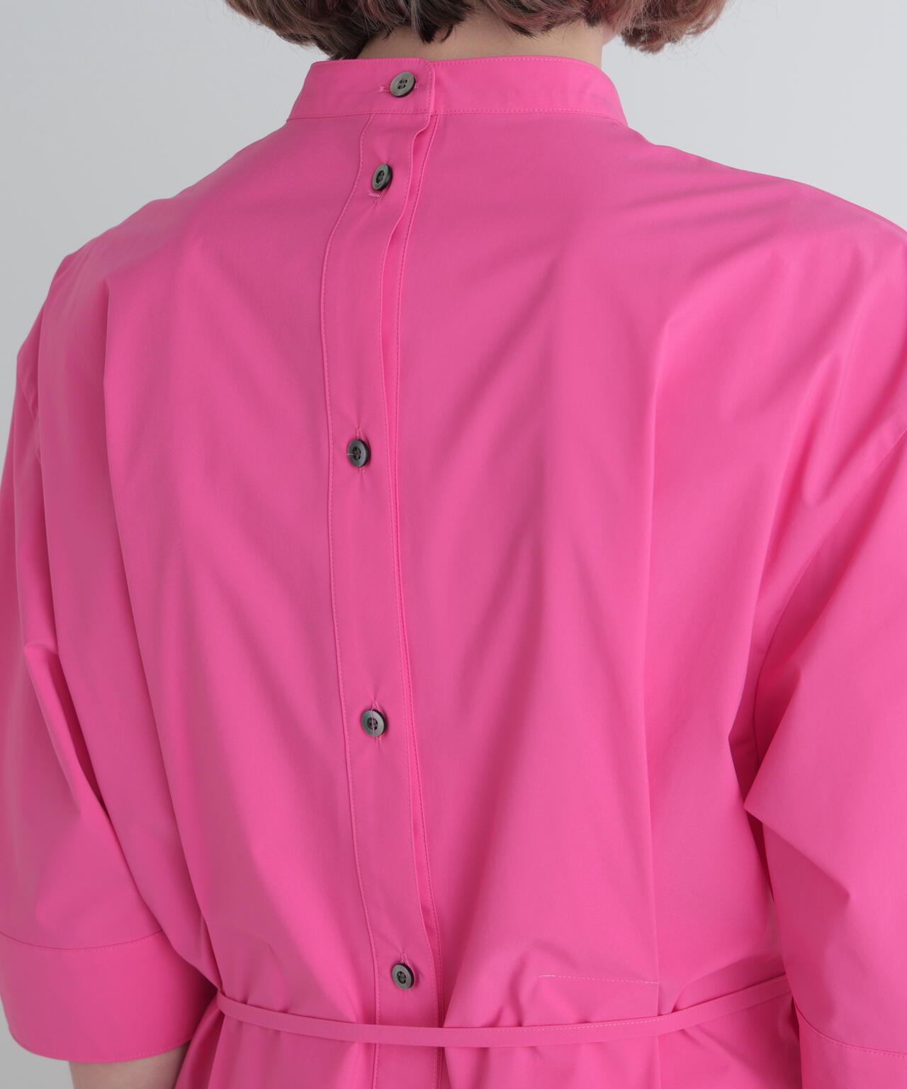 SOLOTEXブロードラッフルブラウス