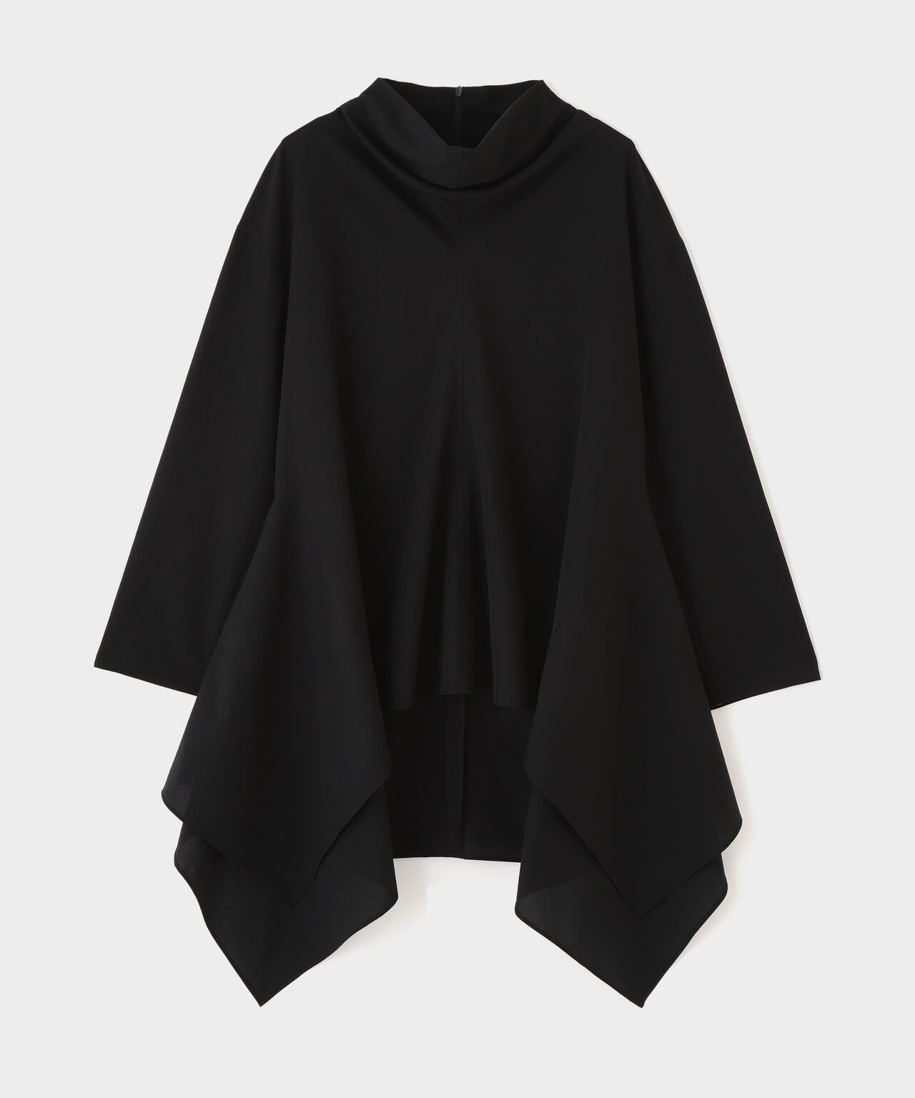 クールドットサイドヘムブラウス