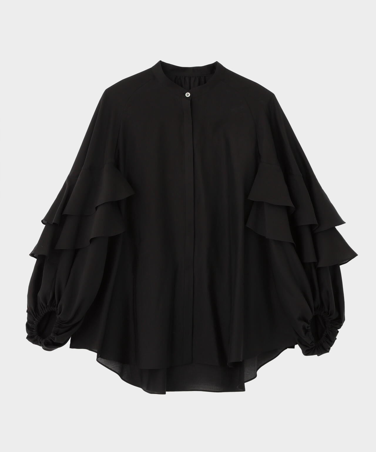 スタンドカラーフリルブラウス | LE PHIL（ル フィル） ｜【公式】通販