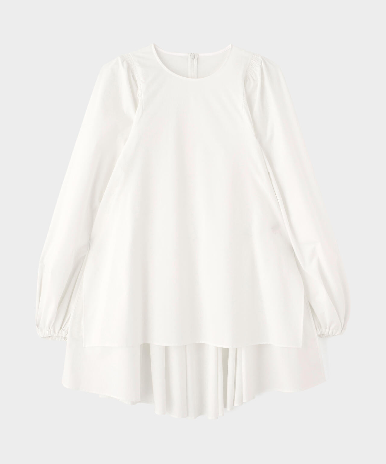 SOLOTEXブロードギャザーブラウス