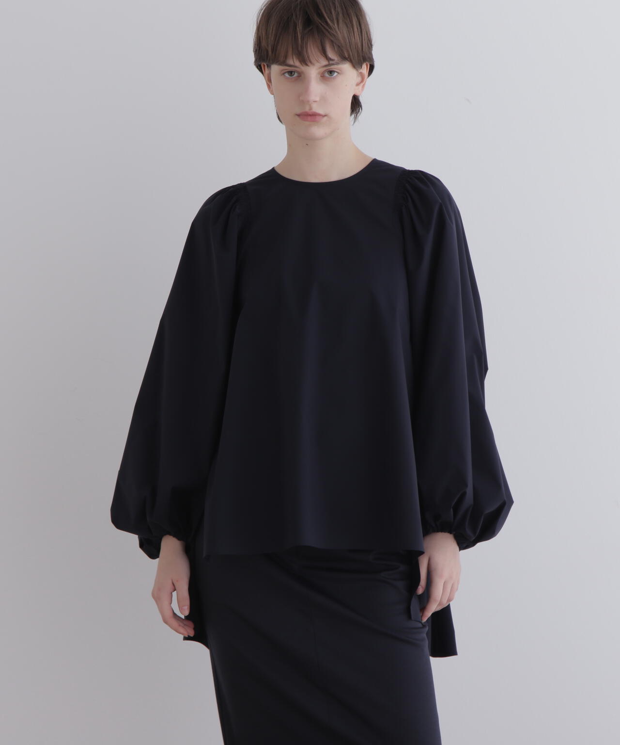 SOLOTEXブロードギャザーブラウス | LE PHIL（ル フィル） ｜【公式