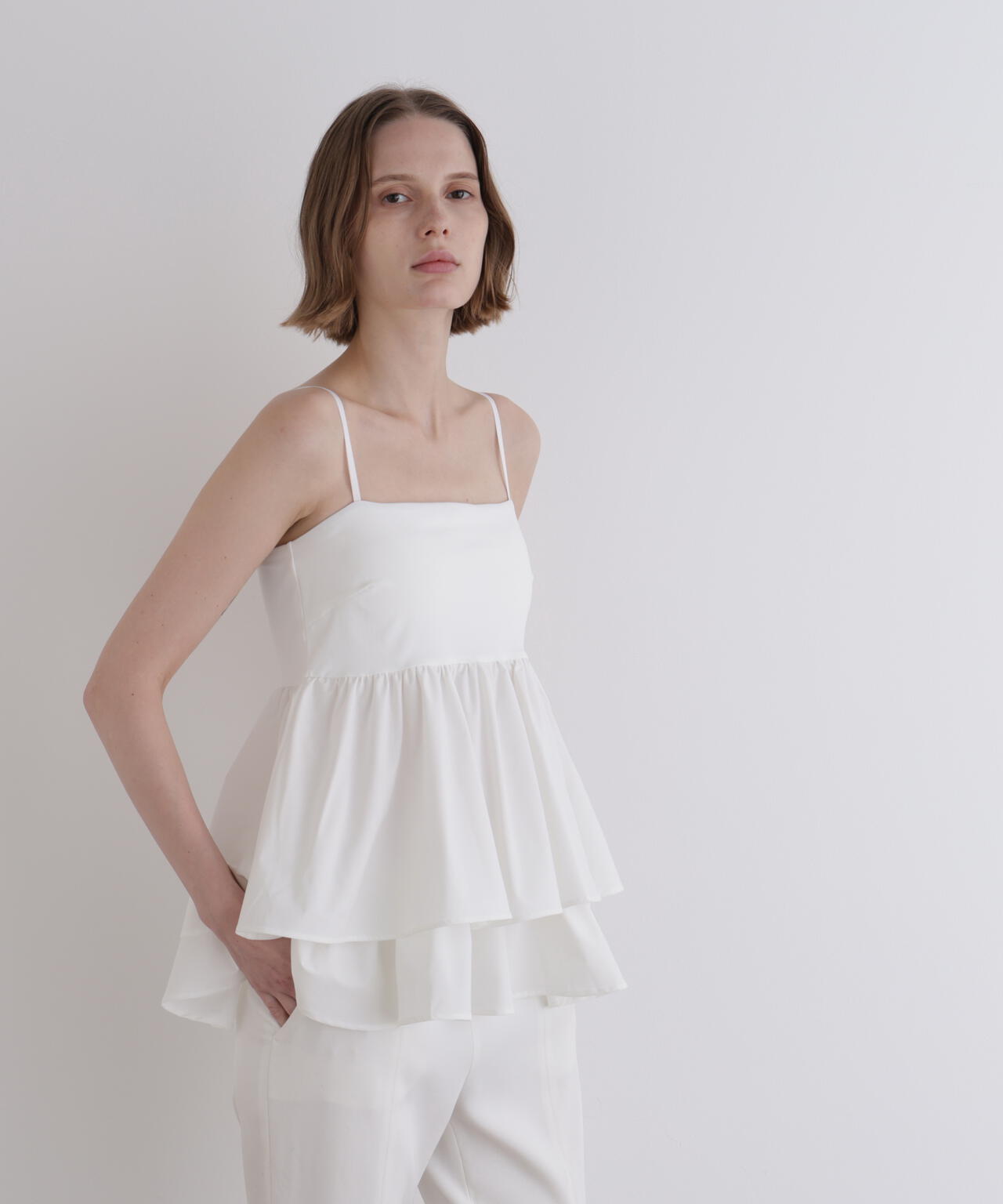 フリルキャミソール | LE PHIL（ル フィル） ｜【公式】通販mix.tokyo