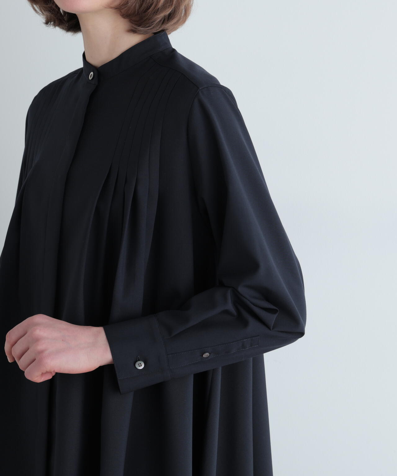 ライトウールボリュームブラウス