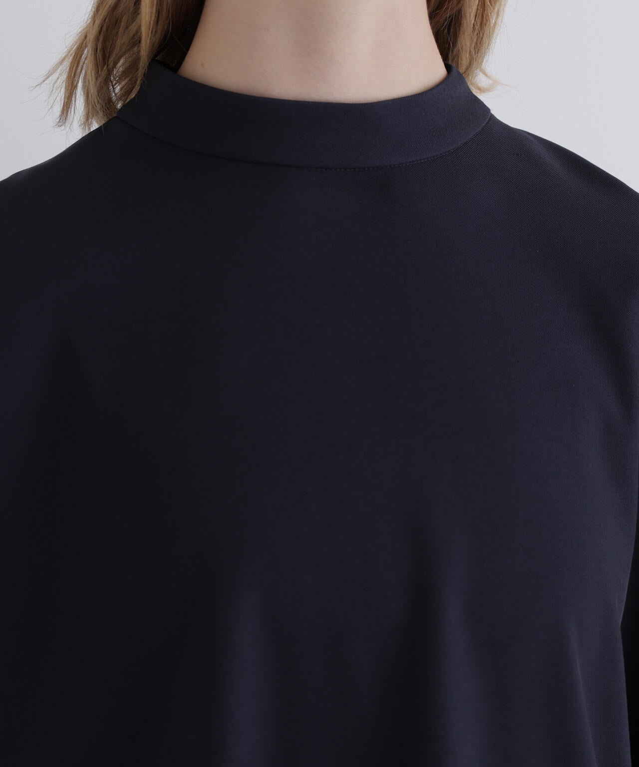 2WAYツイルロングスリーブブラウス