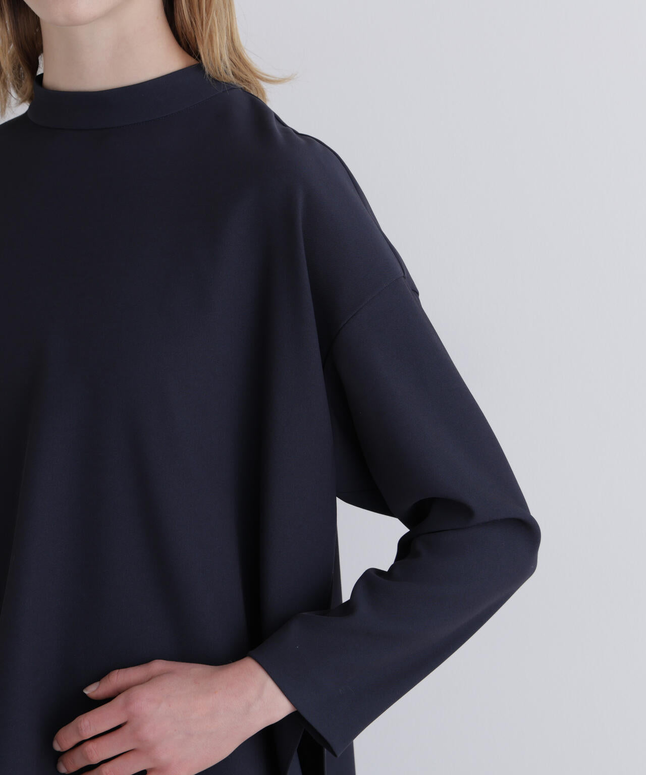 2WAYツイルロングスリーブブラウス | LE PHIL（ル フィル） ｜【公式