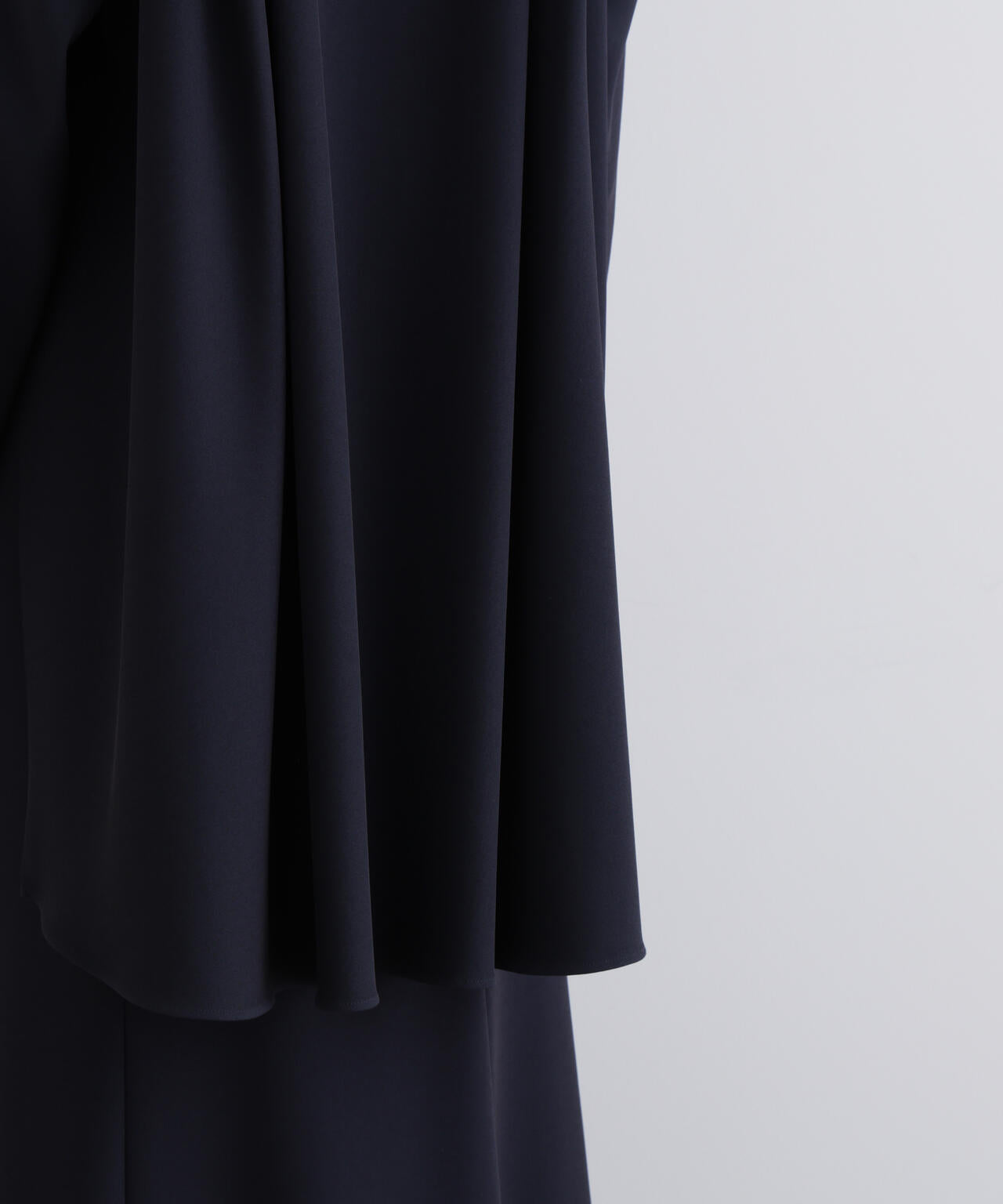 2WAYツイルロングスリーブブラウス