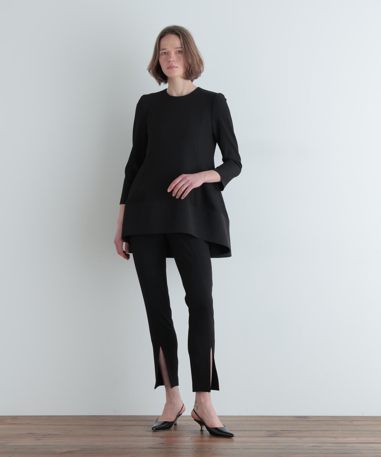 2WAYツイルフレアブラウス | LE PHIL（ル フィル） ｜【公式】通販mix