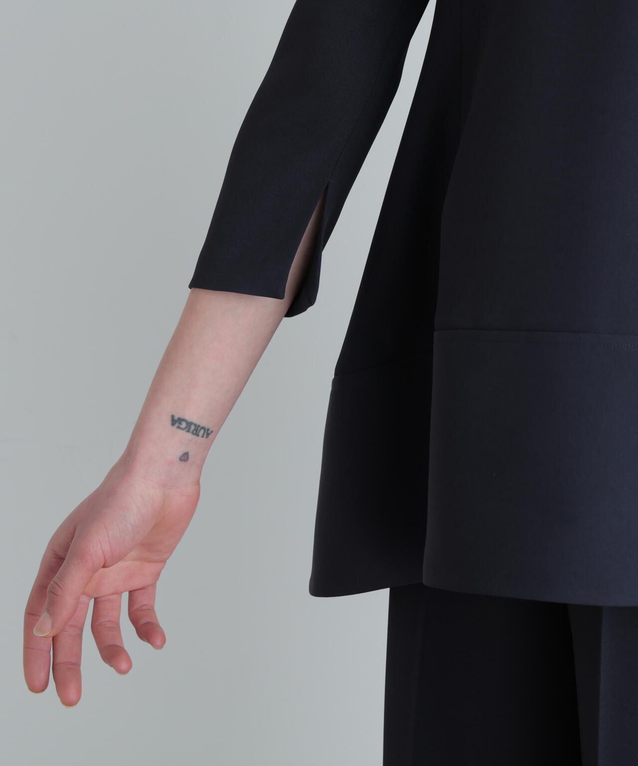 2WAYツイルフレアブラウス