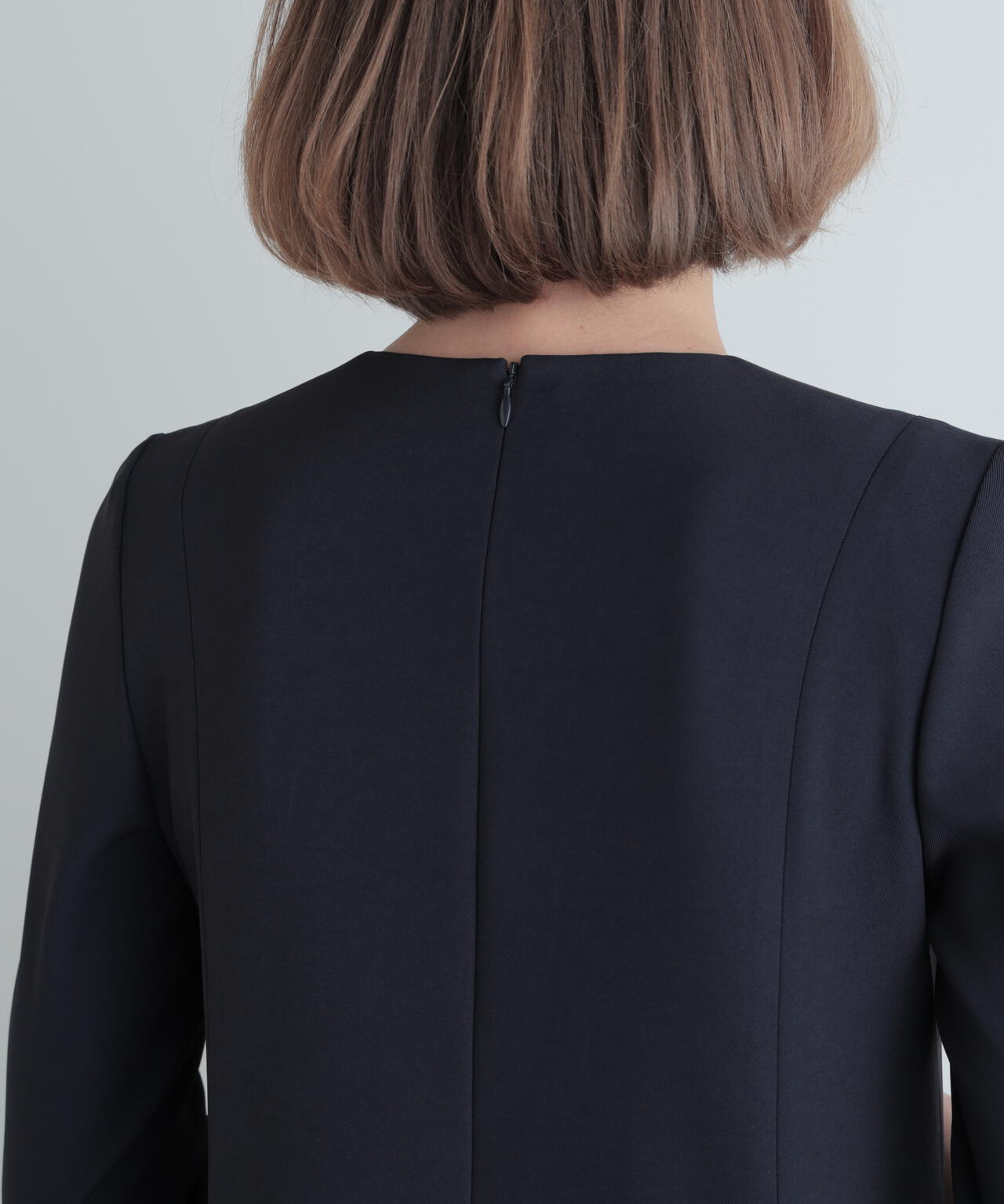 2WAYツイルフレアブラウス