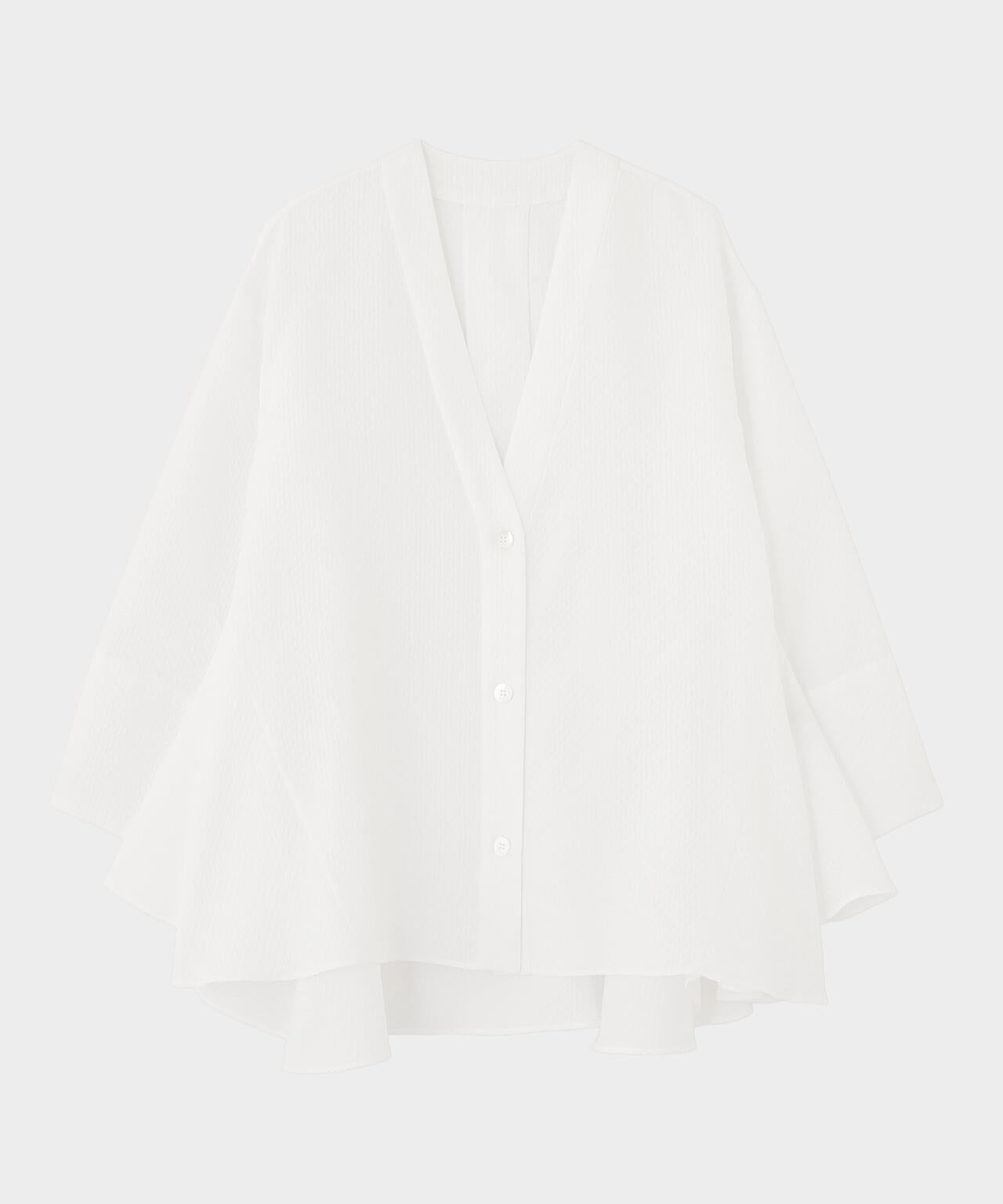 スクエアジャカードカーディガン