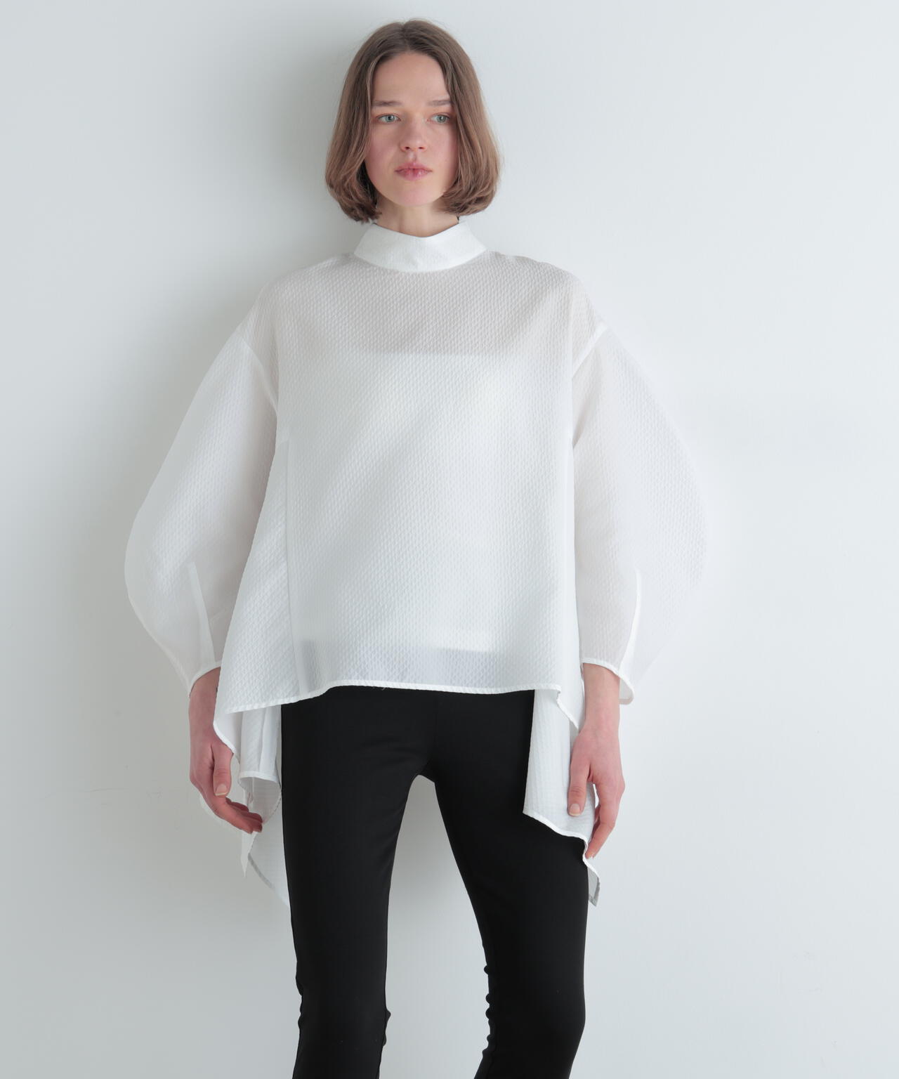 スクエアジャカードブラウス | LE PHIL（ル フィル） ｜【公式】通販