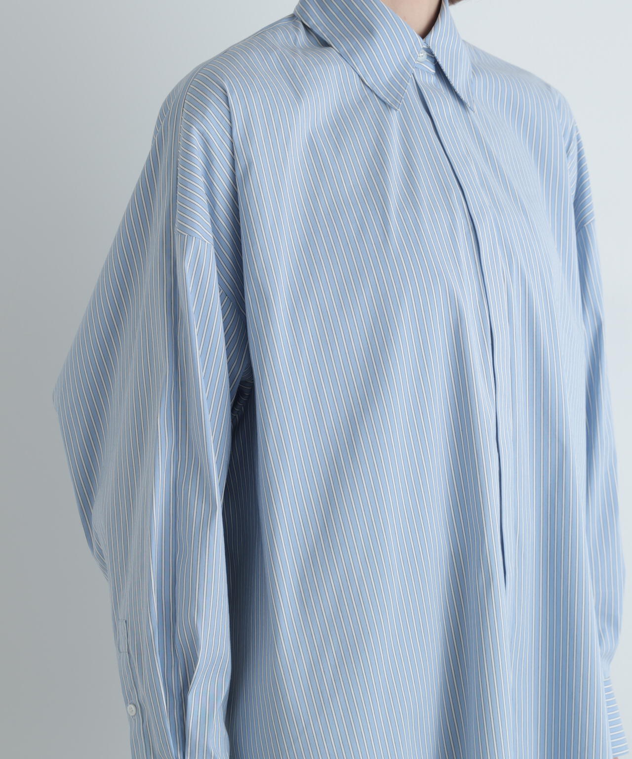 SOLOTEXブロードオーバーサイズブラウス