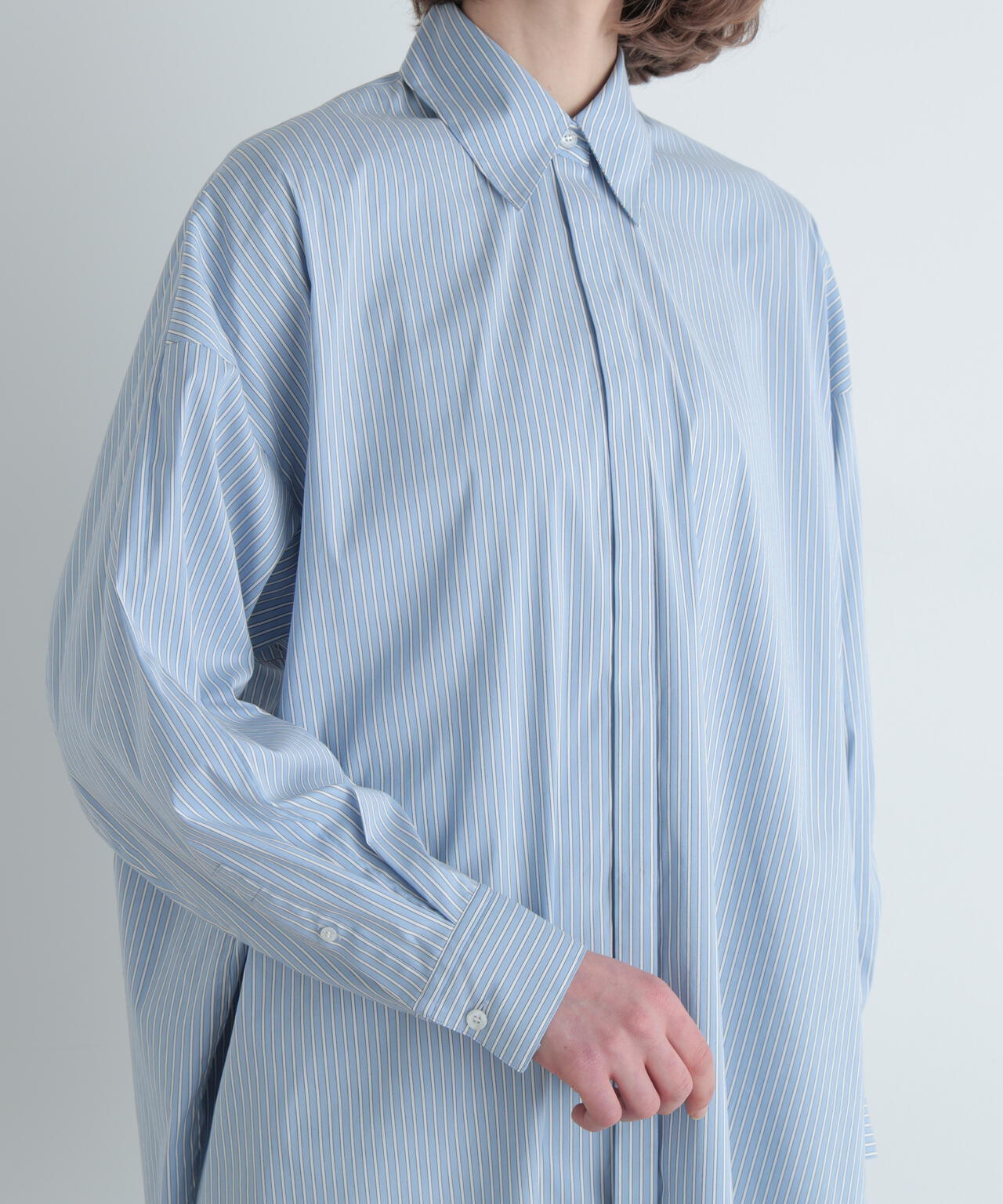 SOLOTEXブロードオーバーサイズブラウス