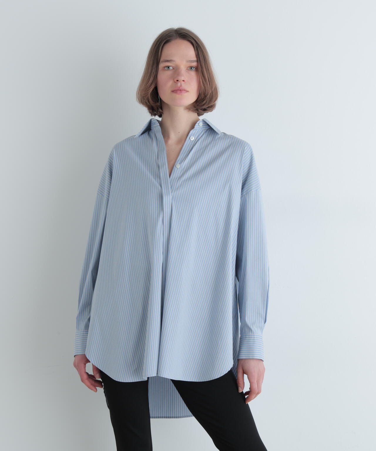 SOLOTEXブロードオーバーサイズブラウス | LE PHIL（ル フィル