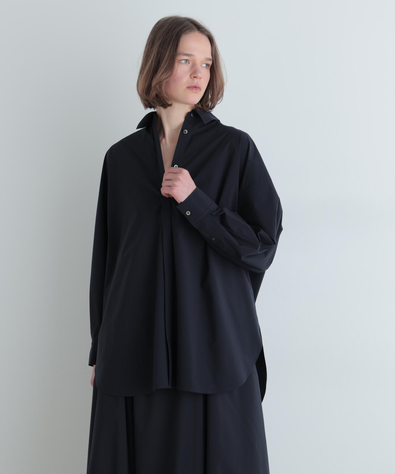 SOLOTEXブロードオーバーサイズブラウス | LE PHIL（ル フィル