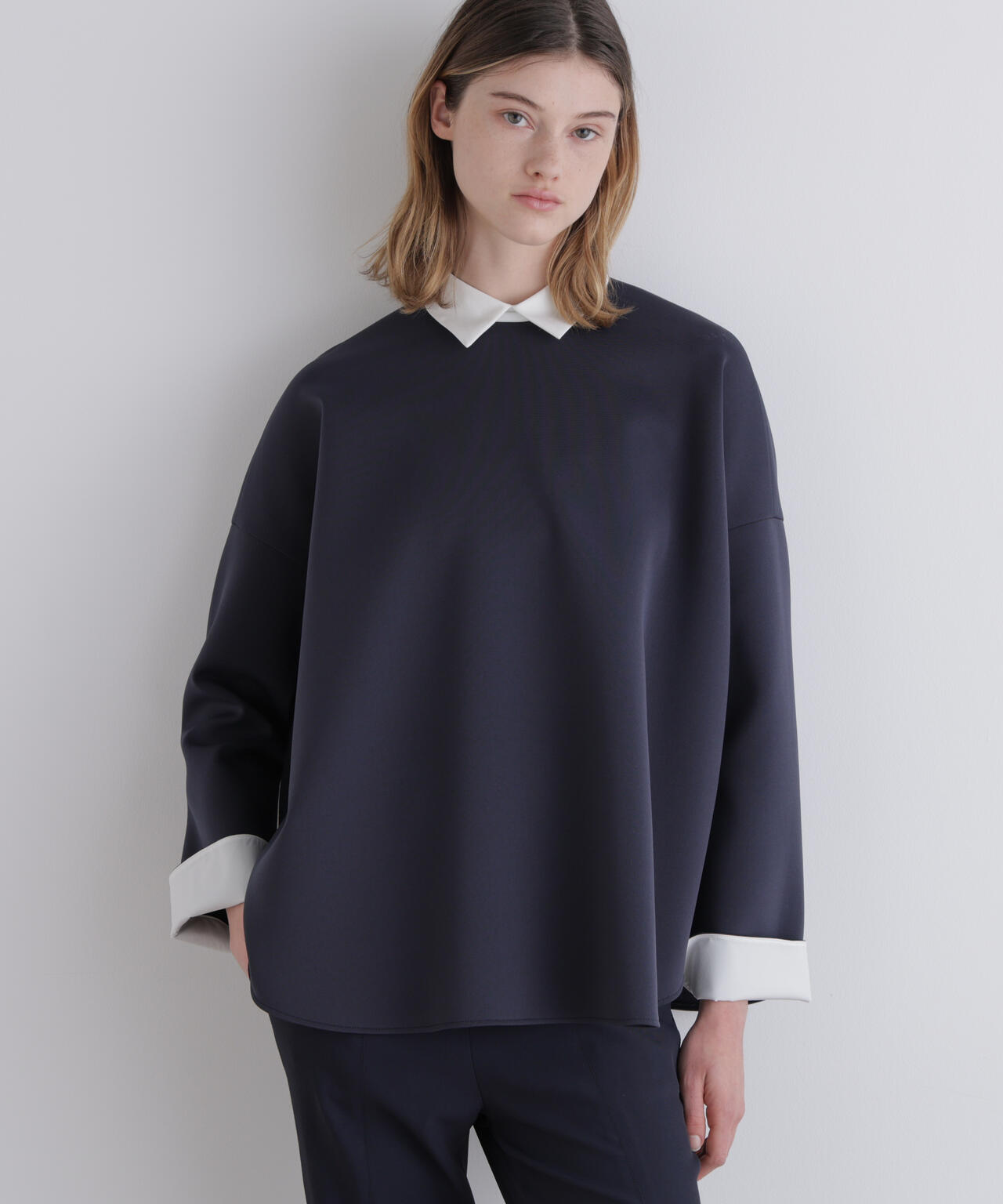 スキューバーダンボールブラウス