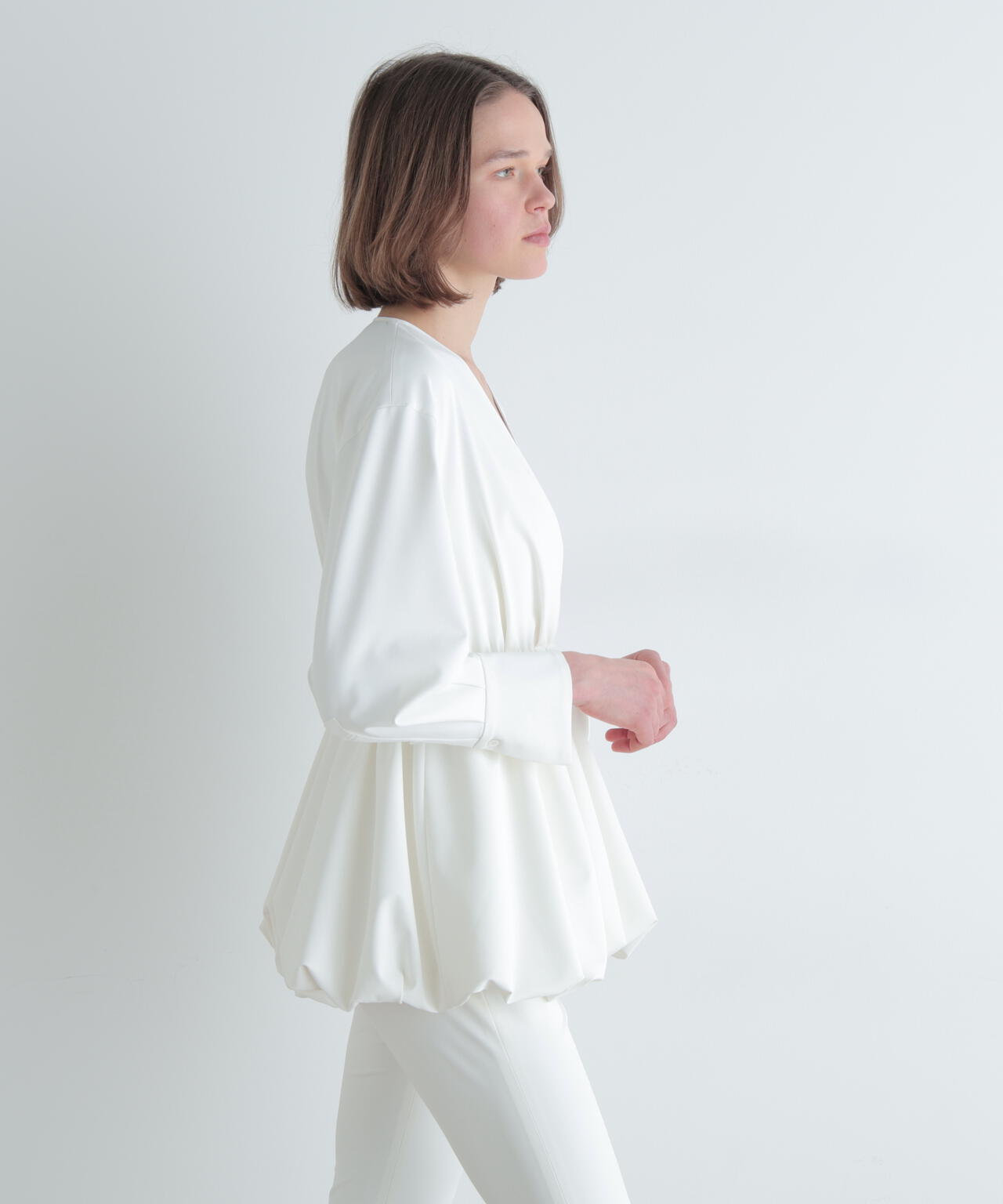 ドライツイルカシュクールブラウス