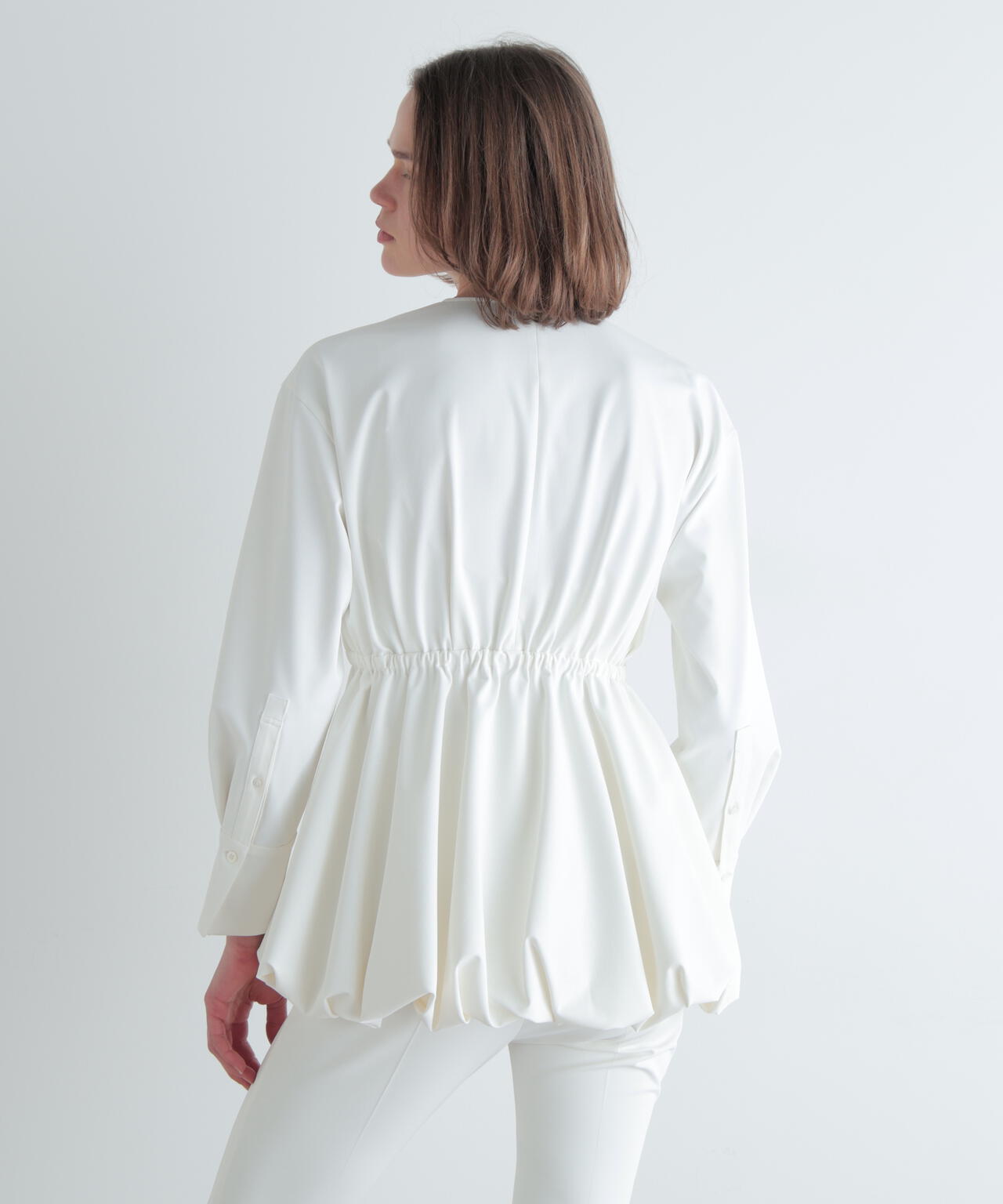 ドライツイルカシュクールブラウス