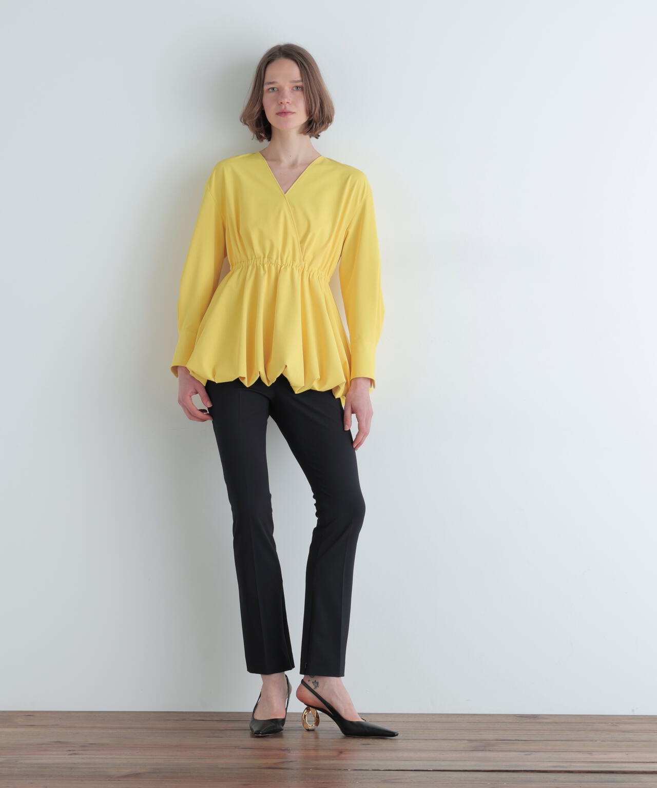 ドライツイルカシュクールブラウス | LE PHIL（ル フィル） ｜【公式