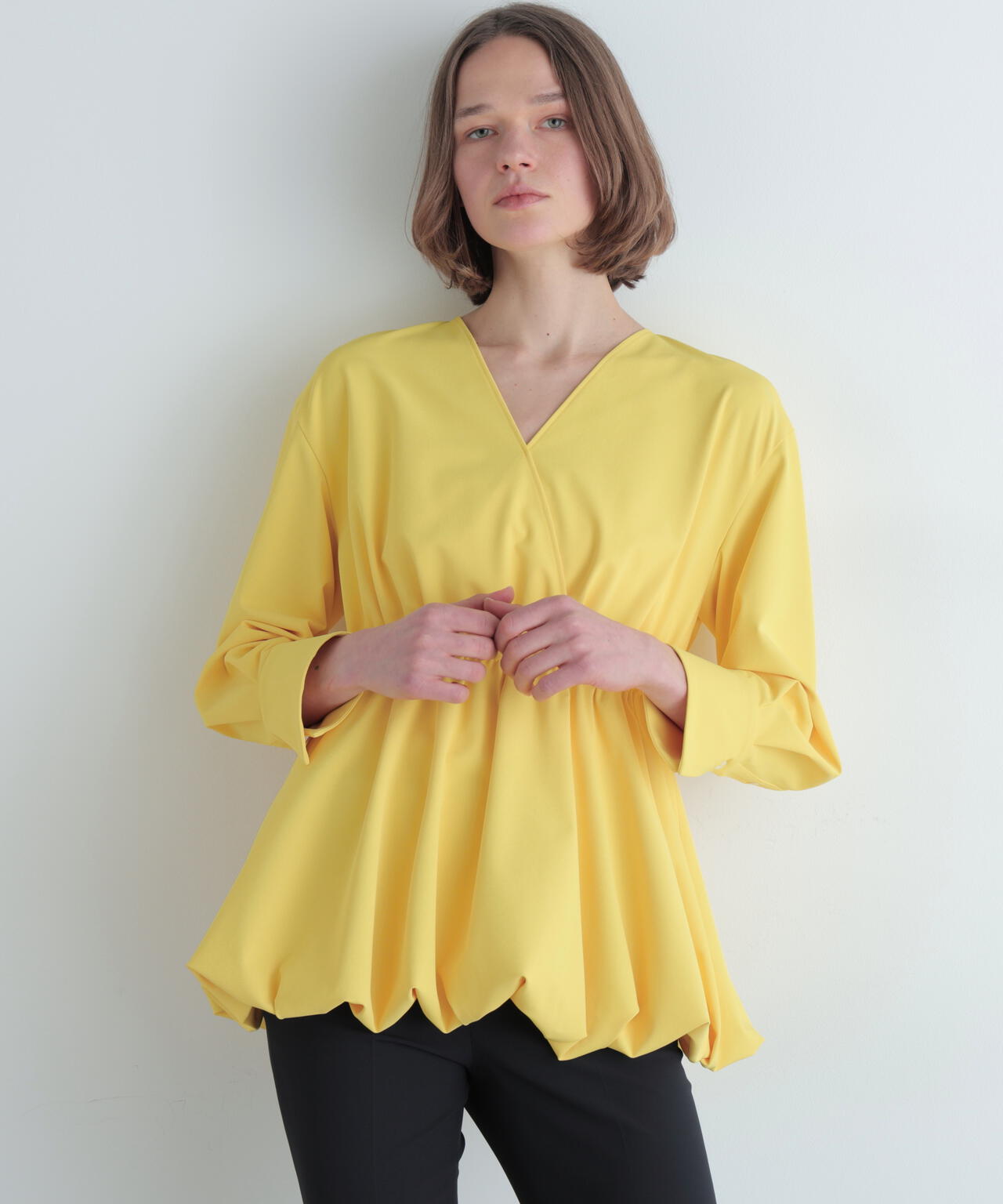 ドライツイルカシュクールブラウス