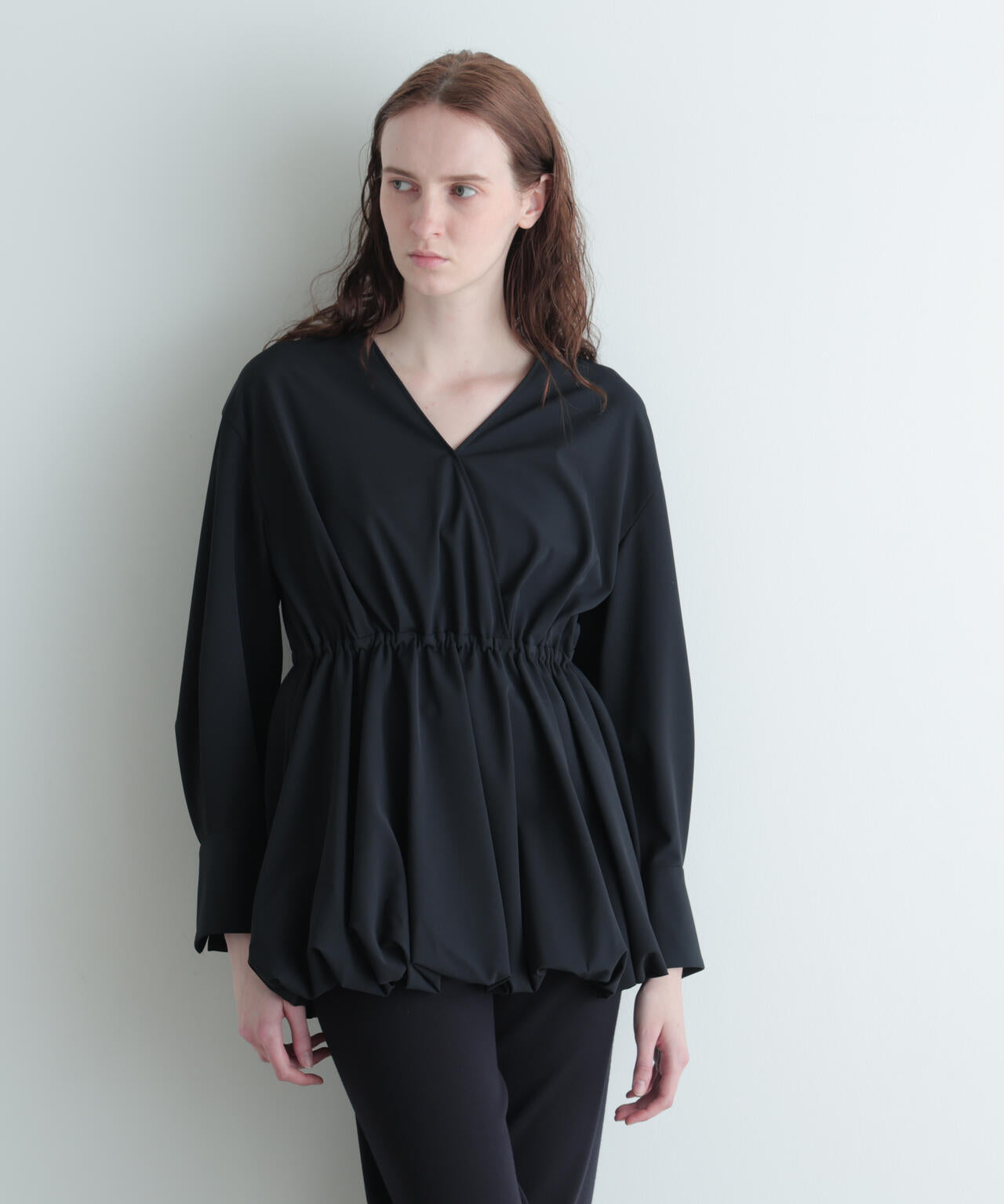 ドライツイルカシュクールブラウス