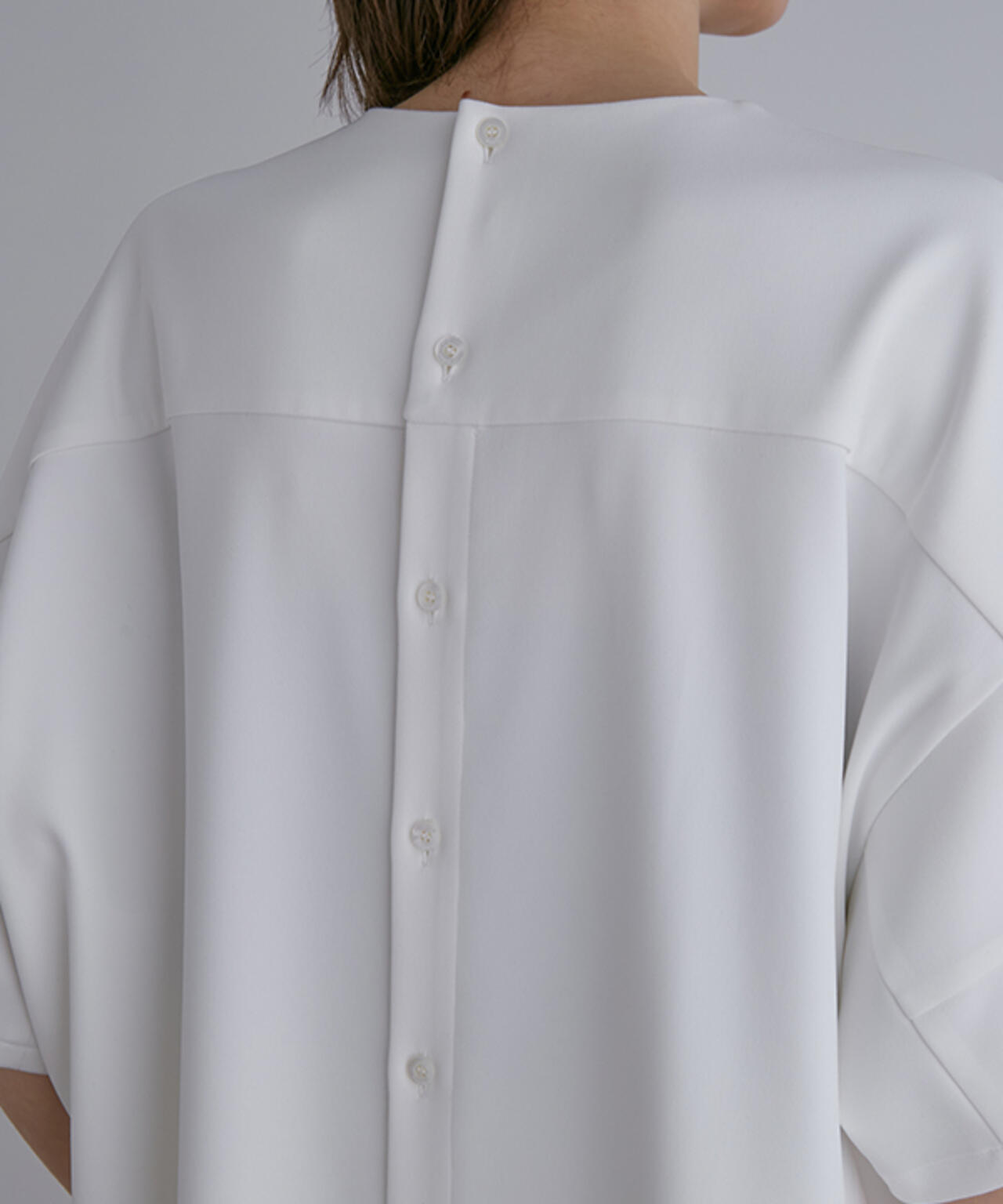 2WAYツイルハーフスリーブブラウス | LE PHIL（ル フィル） ｜【公式