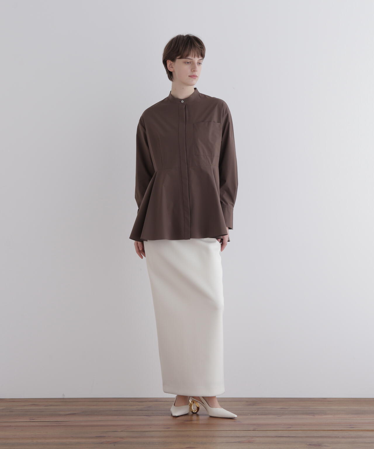 SOLOTEXペプラムブラウス | LE PHIL（ル フィル） ｜【公式】通販mix