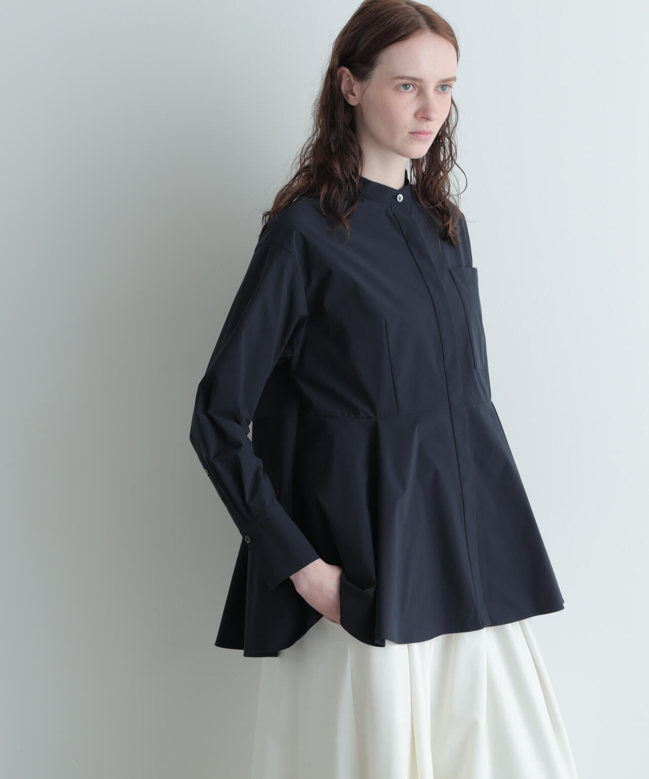 SOLOTEXペプラムブラウス