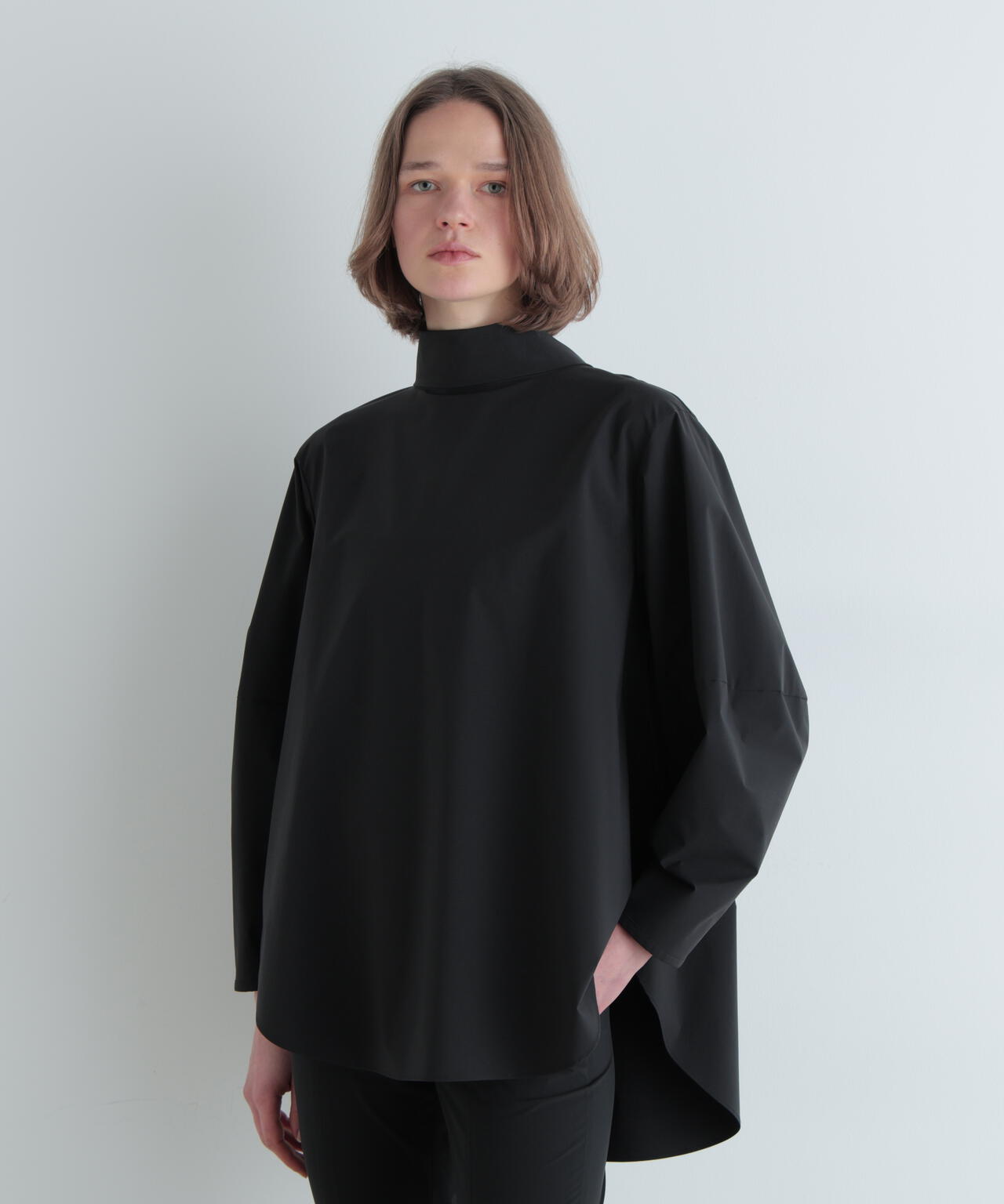 SOLOTEXブロードボウタイブラウス