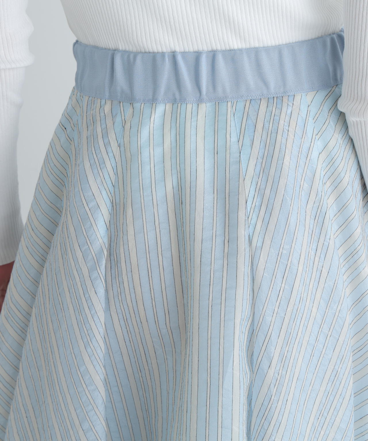 ストライプタックスカート