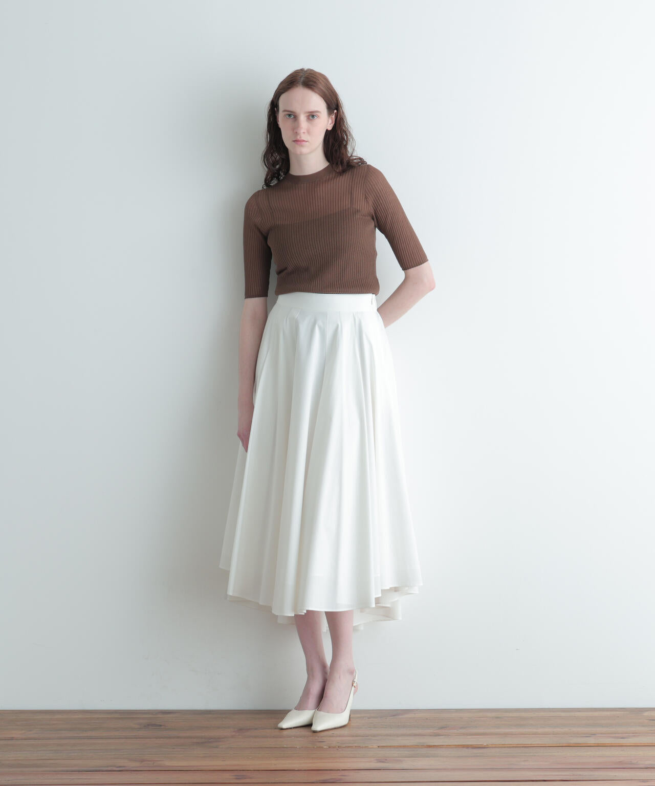 SOLOTEXブロードタックスカート