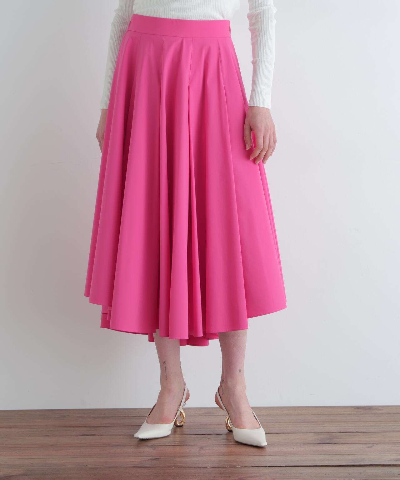 SOLOTEXブロードタックスカート