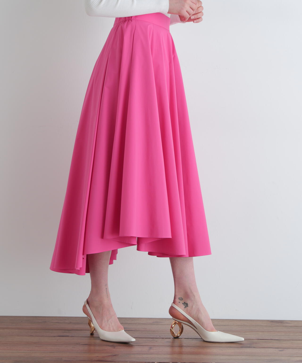 SOLOTEXブロードタックスカート