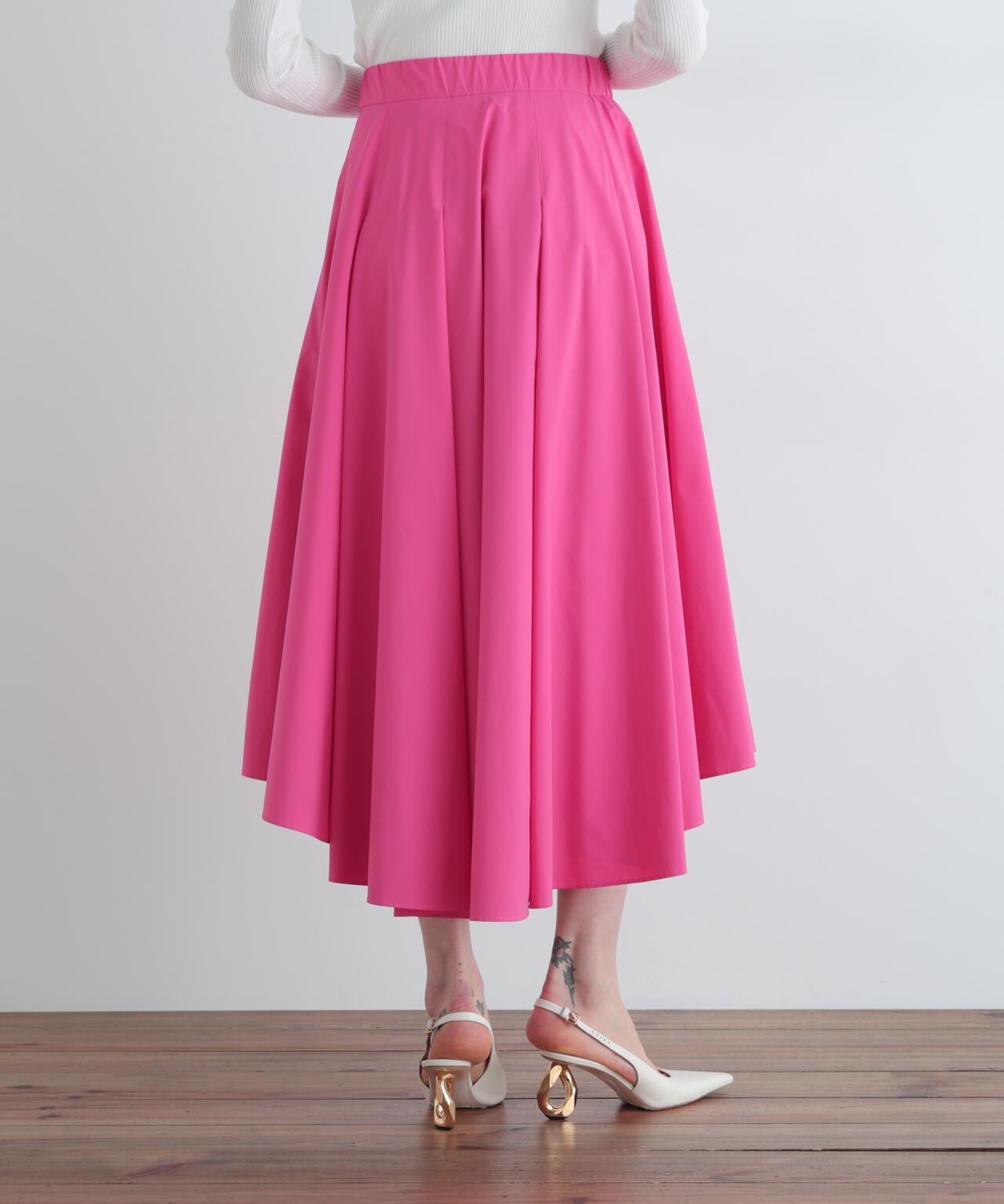 SOLOTEXブロードタックスカート