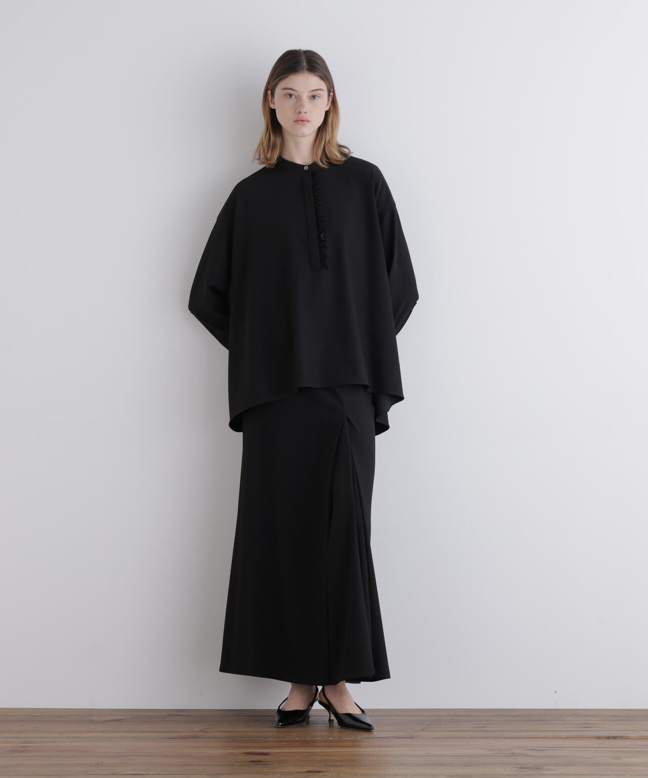 2WAYツイルマーメイドスカート