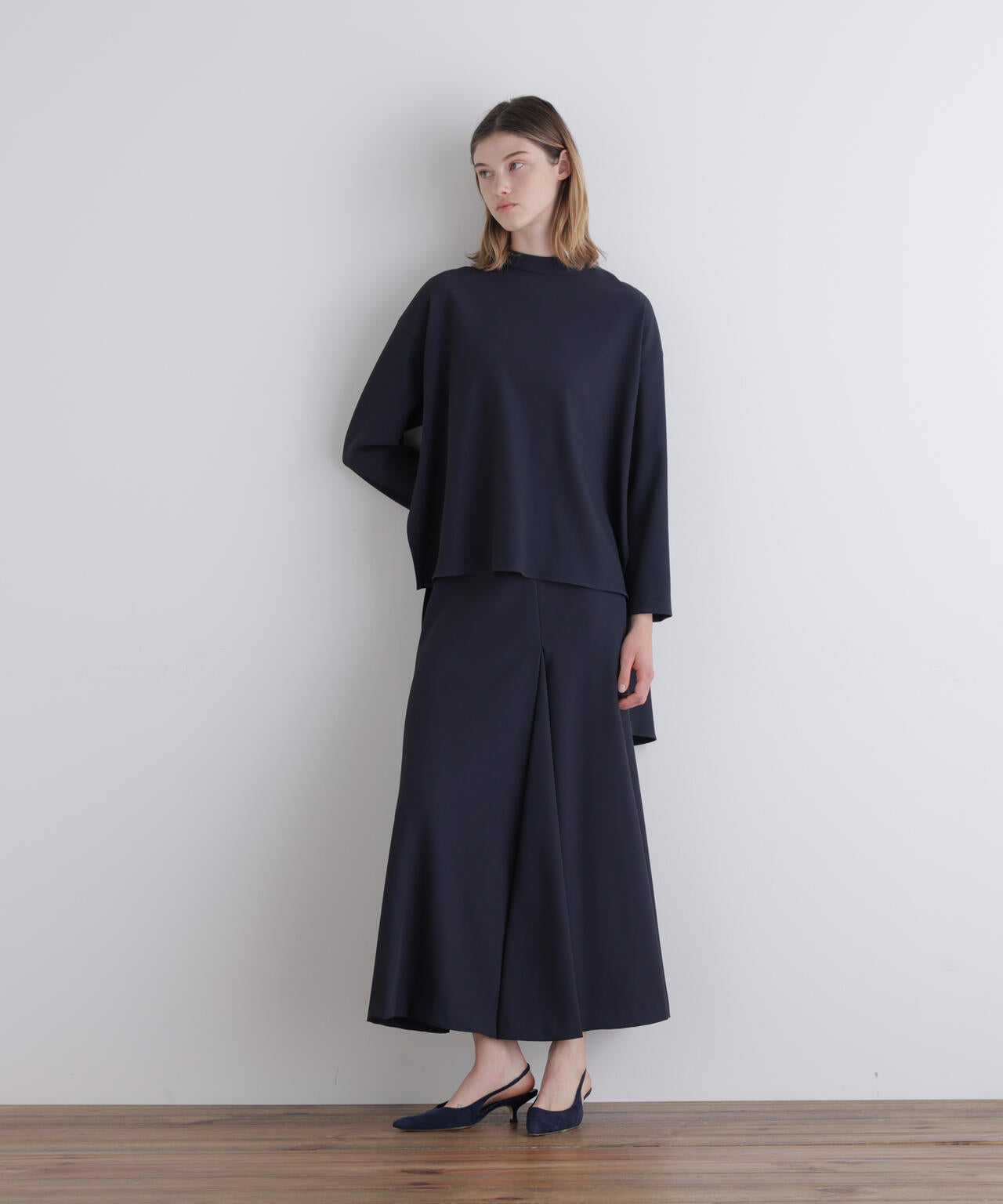 2WAYツイルマーメイドスカート