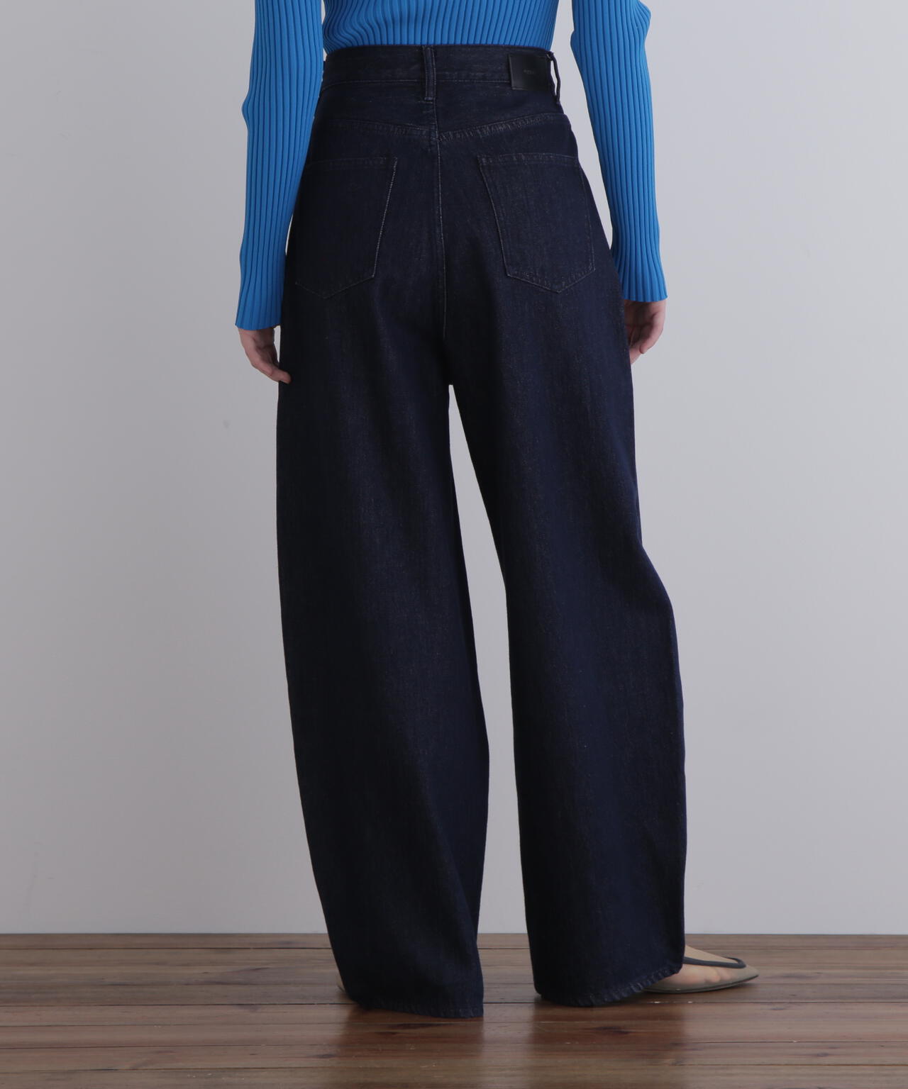 【EC限定/00サイズ】バルーンシルエットデニムパンツ