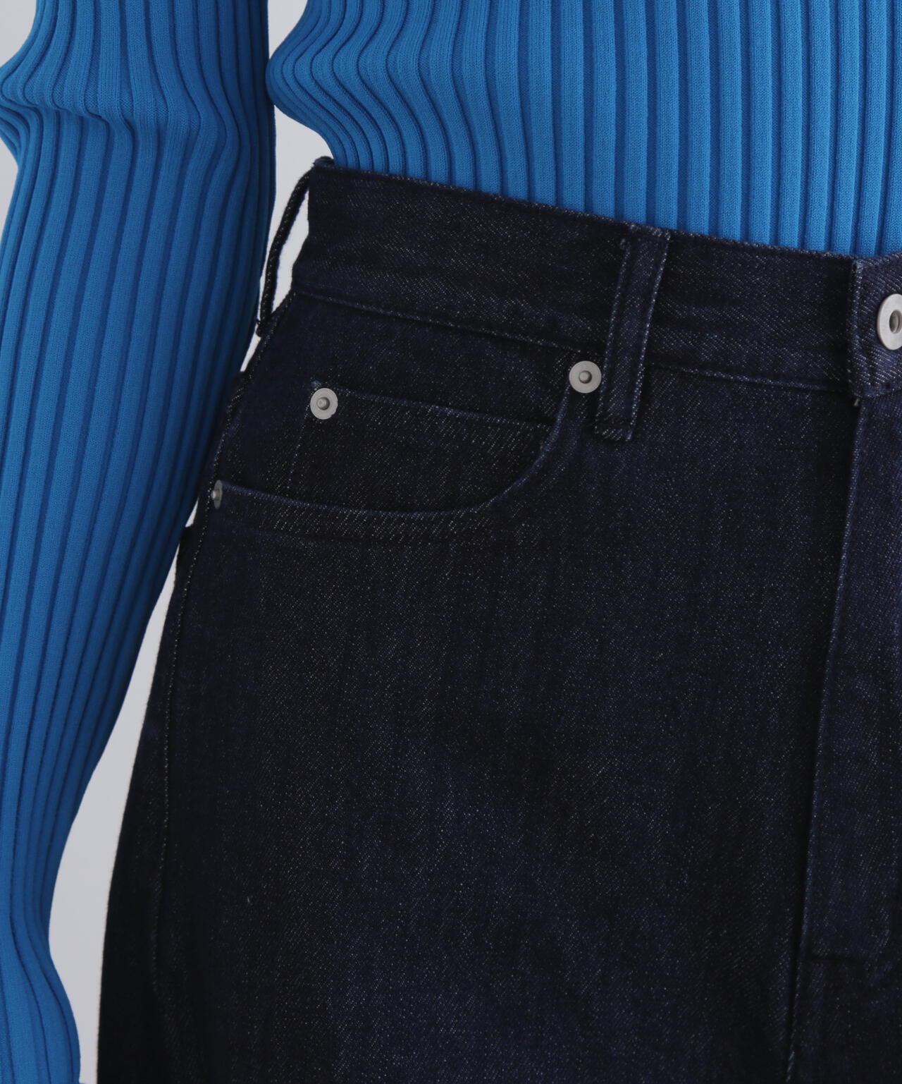 【EC限定/00サイズ】バルーンシルエットデニムパンツ