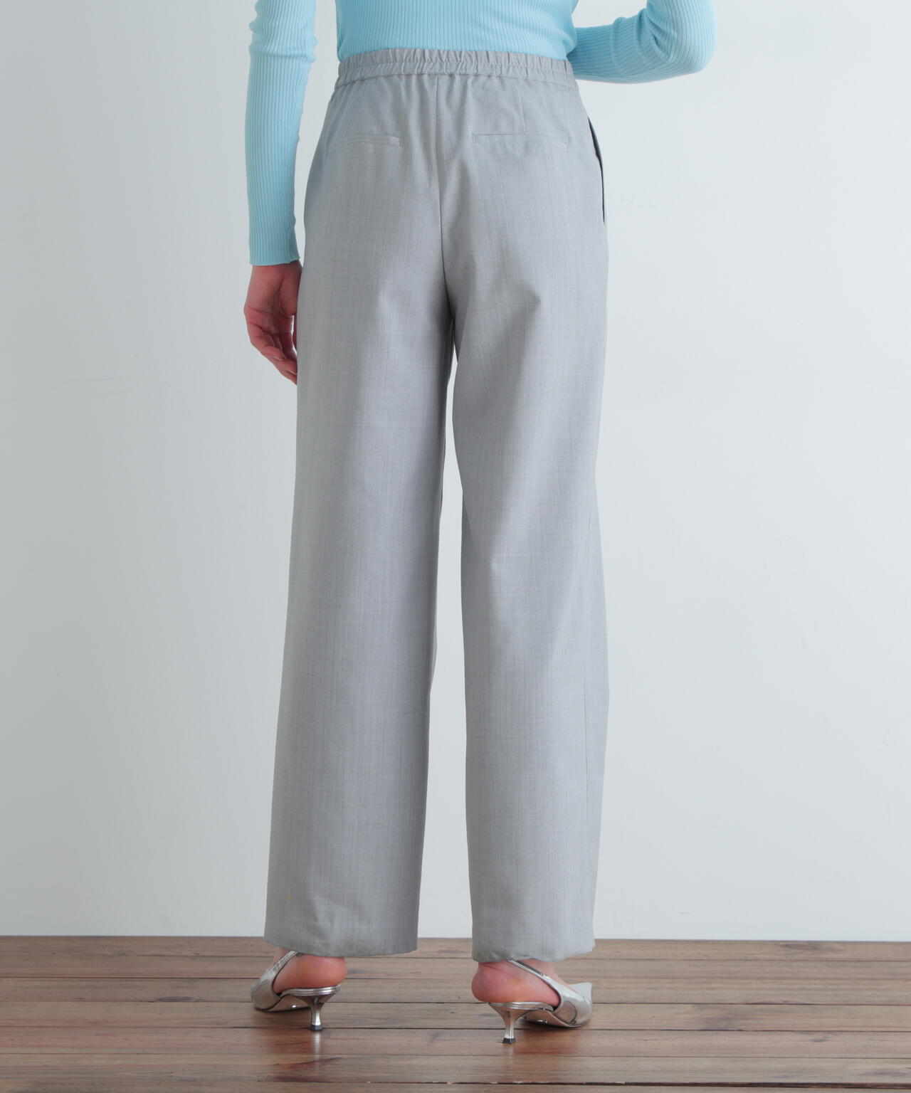 ライトウールワイドパンツ